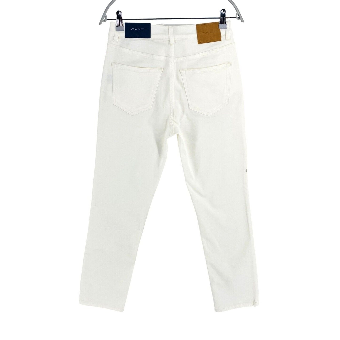 GANT Jean slim court blanc taille W29