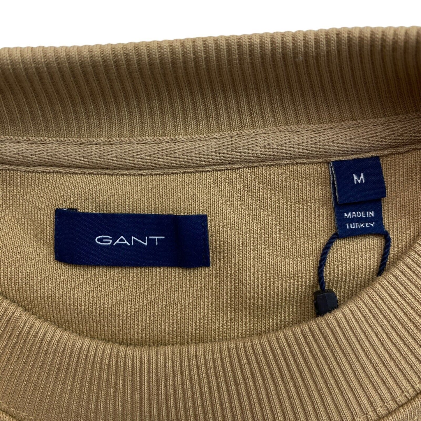 GANT Braun Icon G Essential Rundhalspullover Pullover Größe M