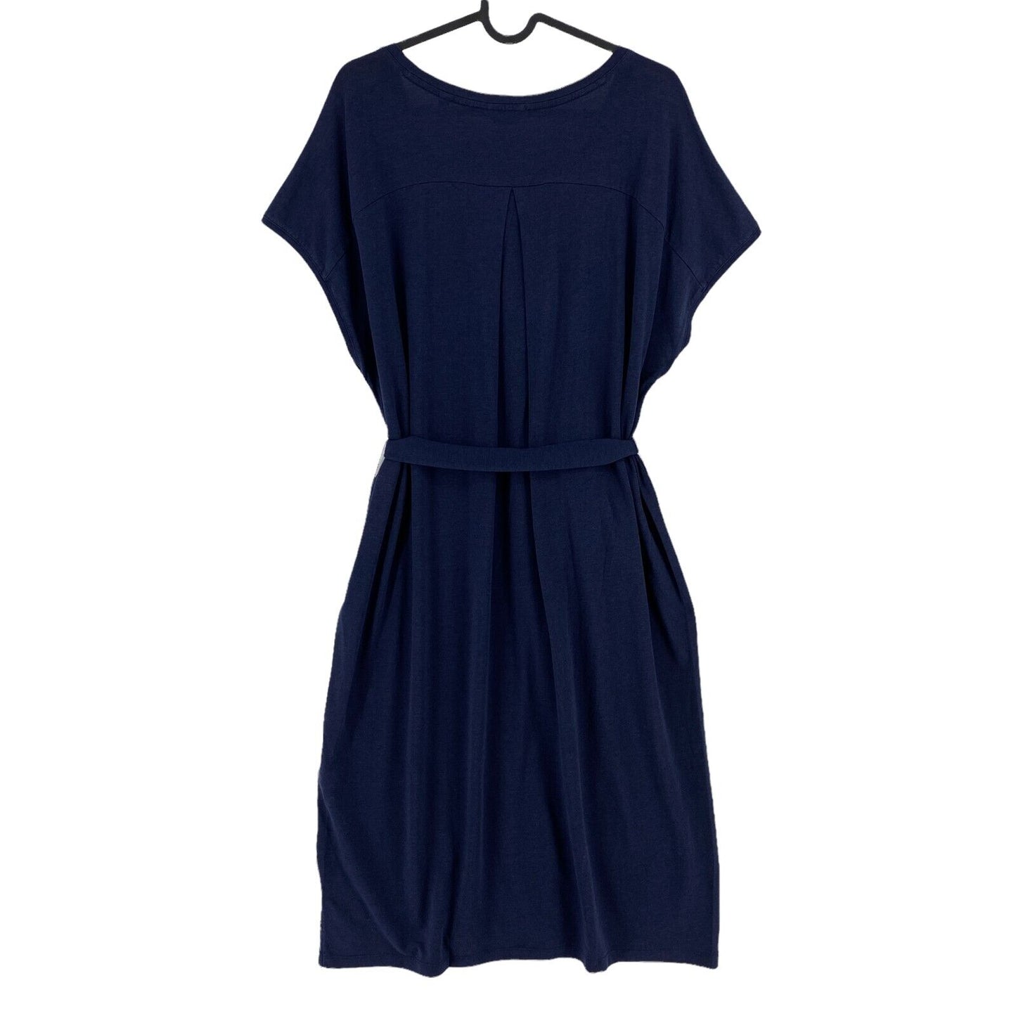 GANT Navy Blue Pure Prep Belted V Neck Dress Size XL