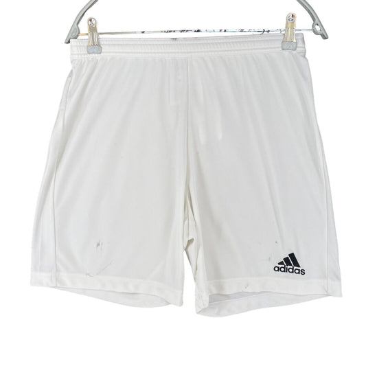 ADIDAS White Regular Fit Sportwear Shorts Size M