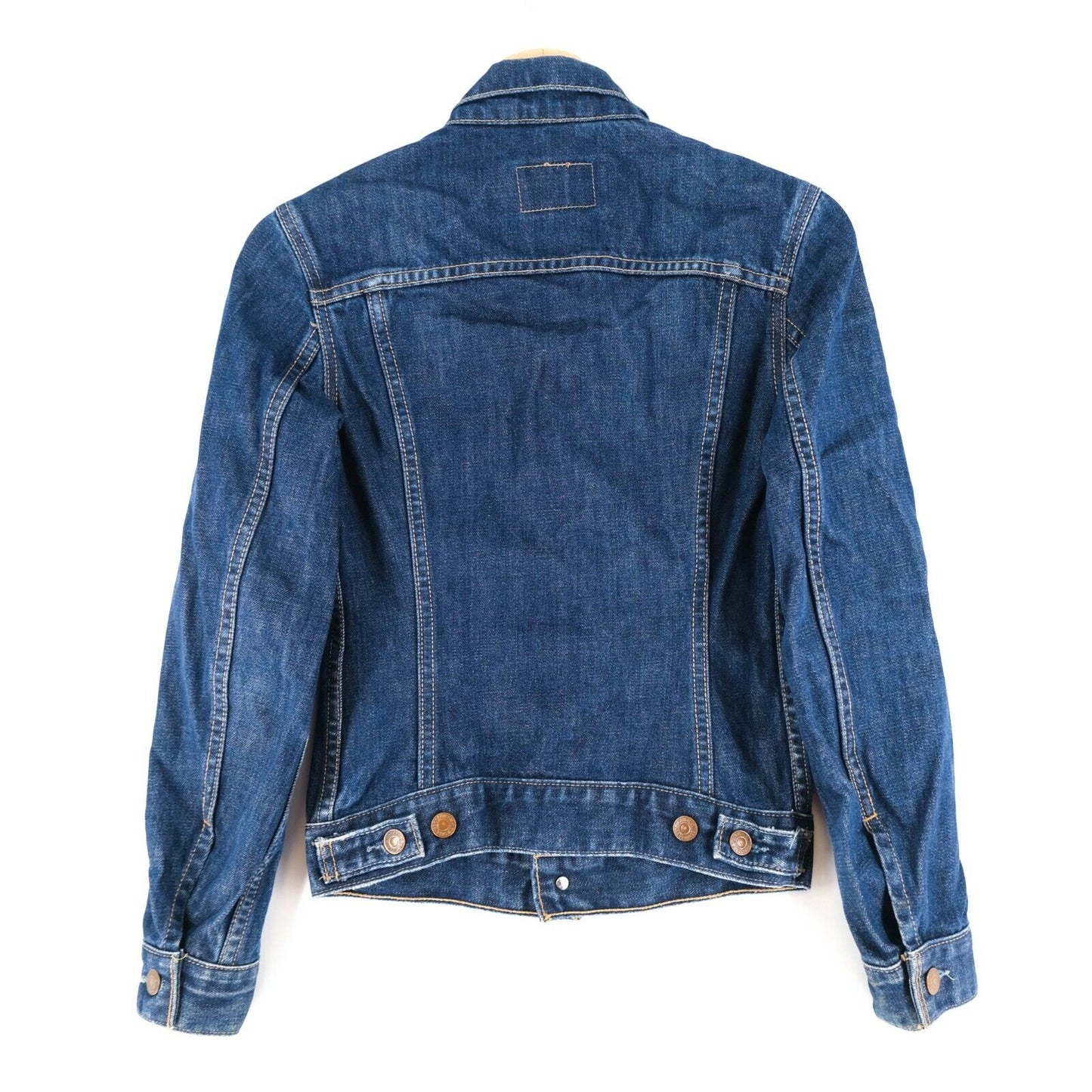 Levi's 70590 04 Ladies Vintage Dark Blue Denim Jacket Size XS