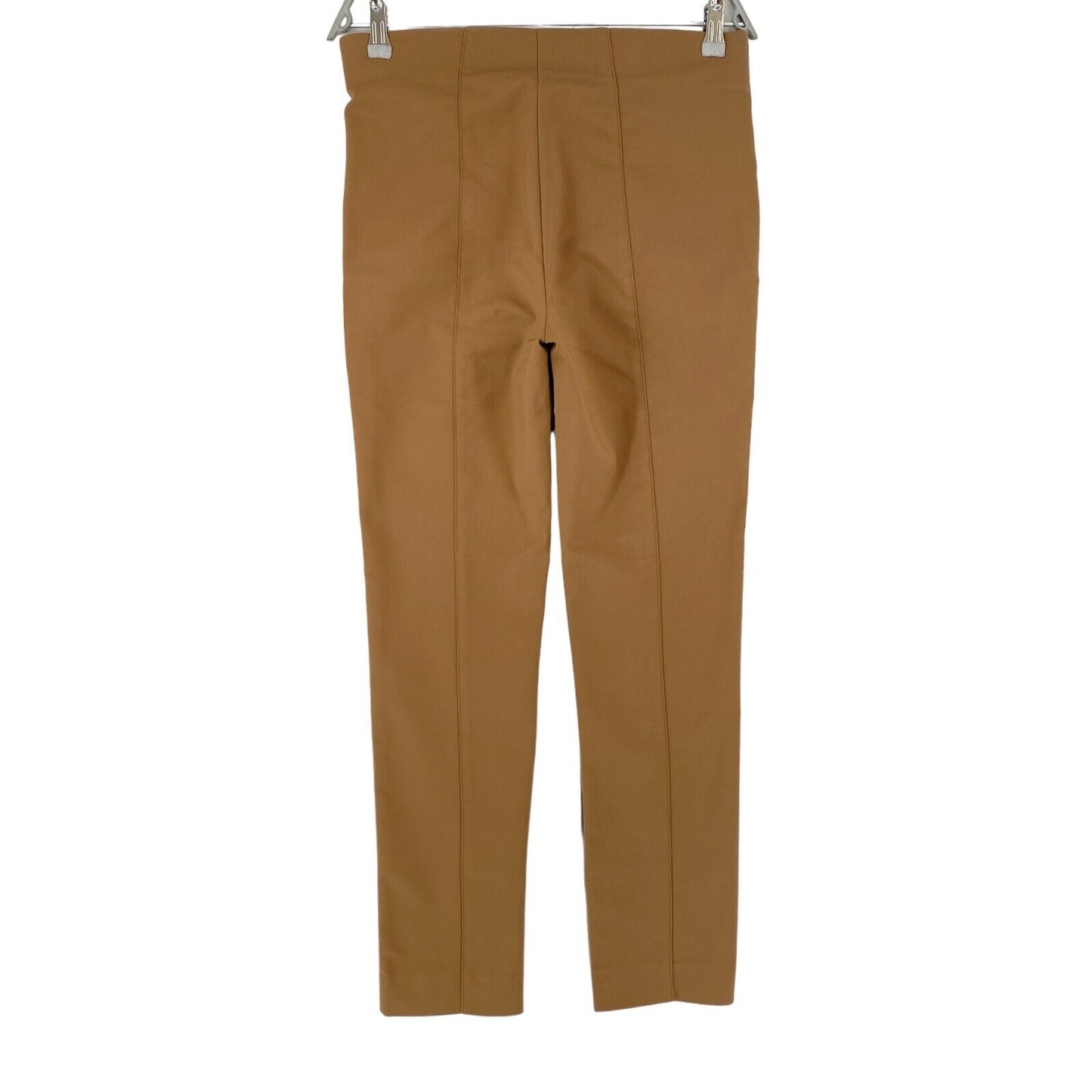 GANT Women Brown Slim Fit Trousers Size EUR 38 UK 10 US 8 W28