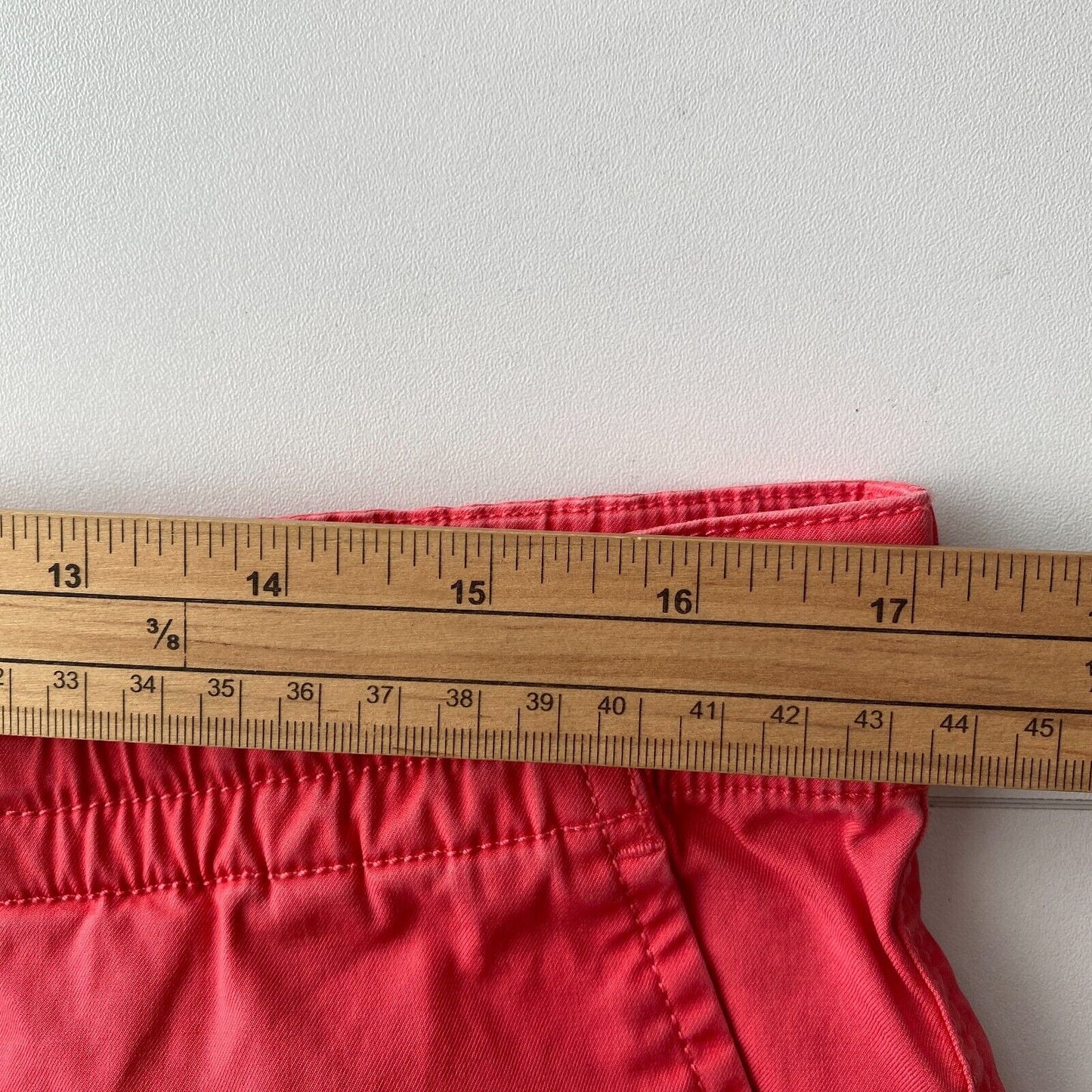 GANT Shorts mit elastischer Taille und normaler Passform, Größe M, Rosa