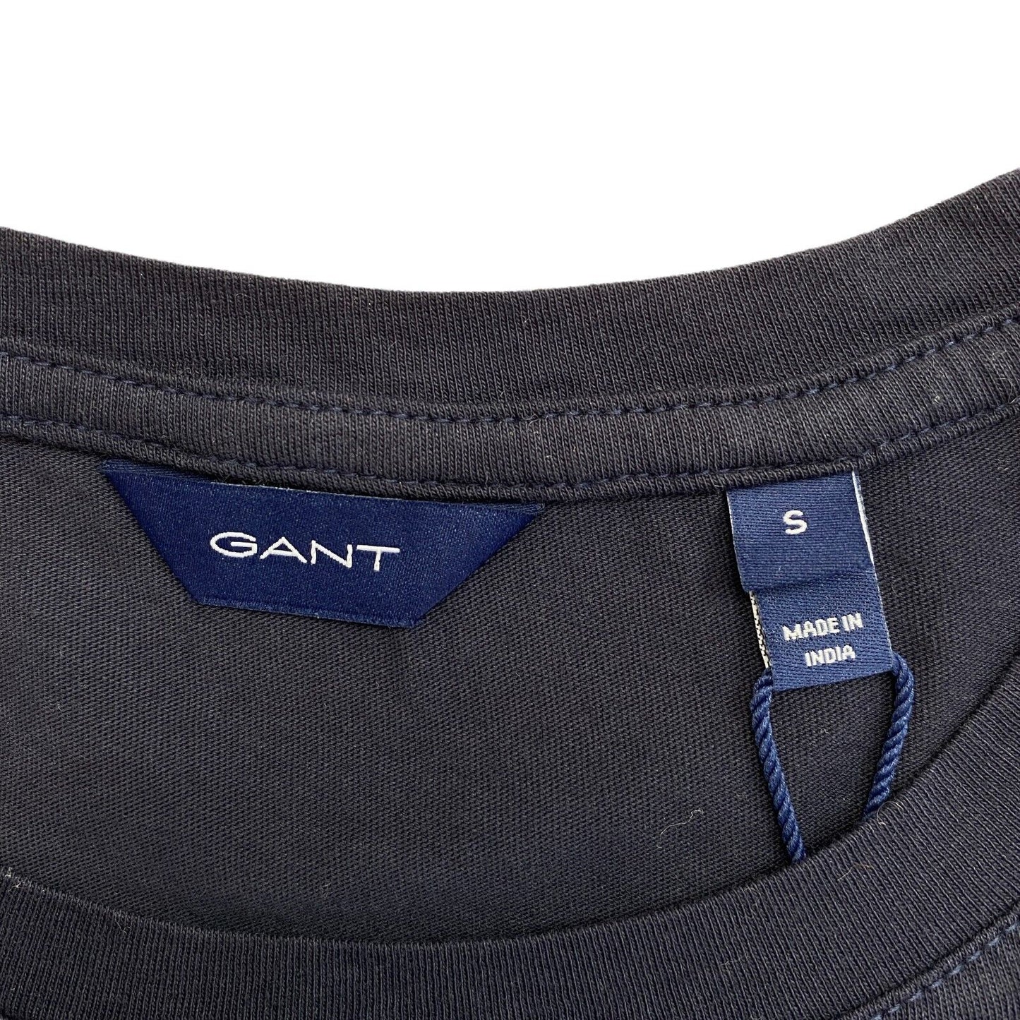 GANT Bleu Marine The Original Crew Neck T-Shirt Top Taille S