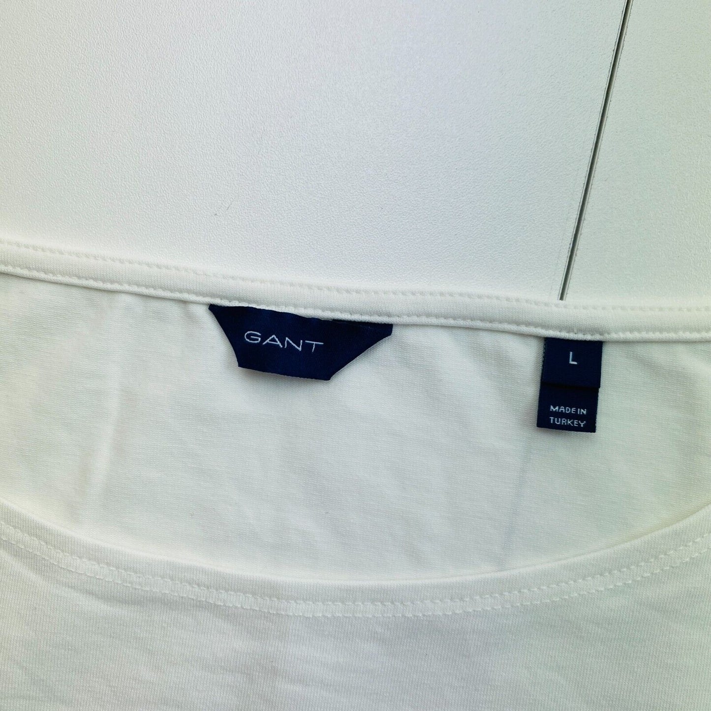 GANT White Crew Neck T Shirt Size L