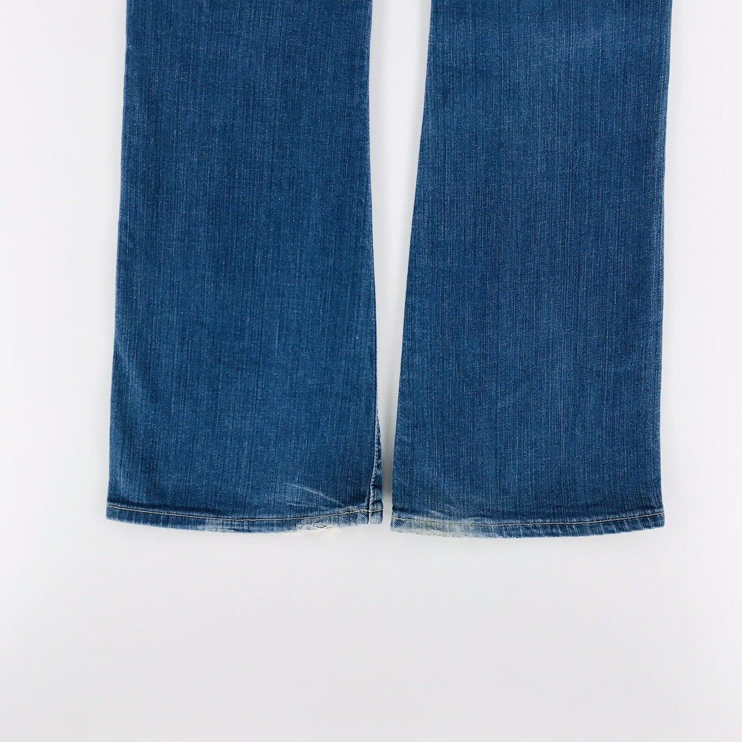 G-STAR RAW Women Blue Low Rise Hip Bootcut Fit Jeans Size W29 L32 Made In Italy