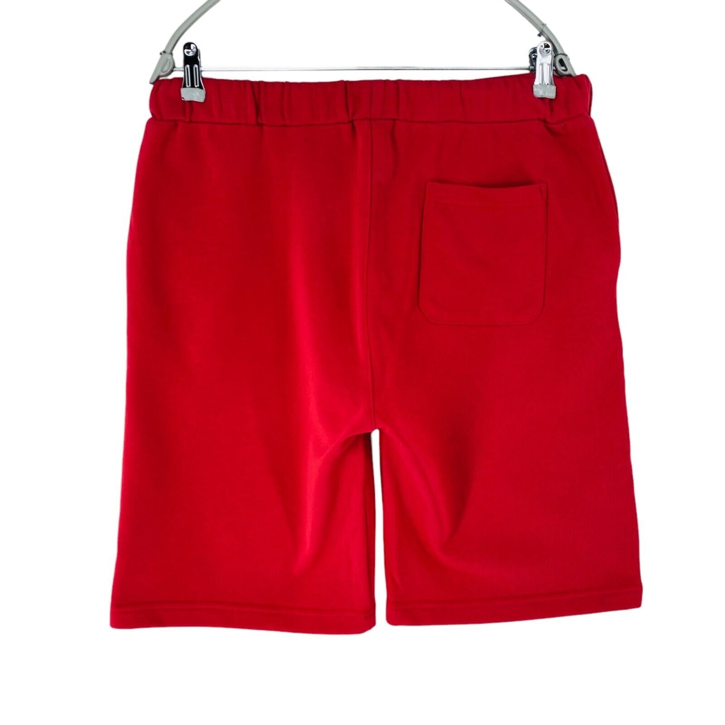 LA MARTINA Mens Red Regular Fit Sweat Shorts Size XL