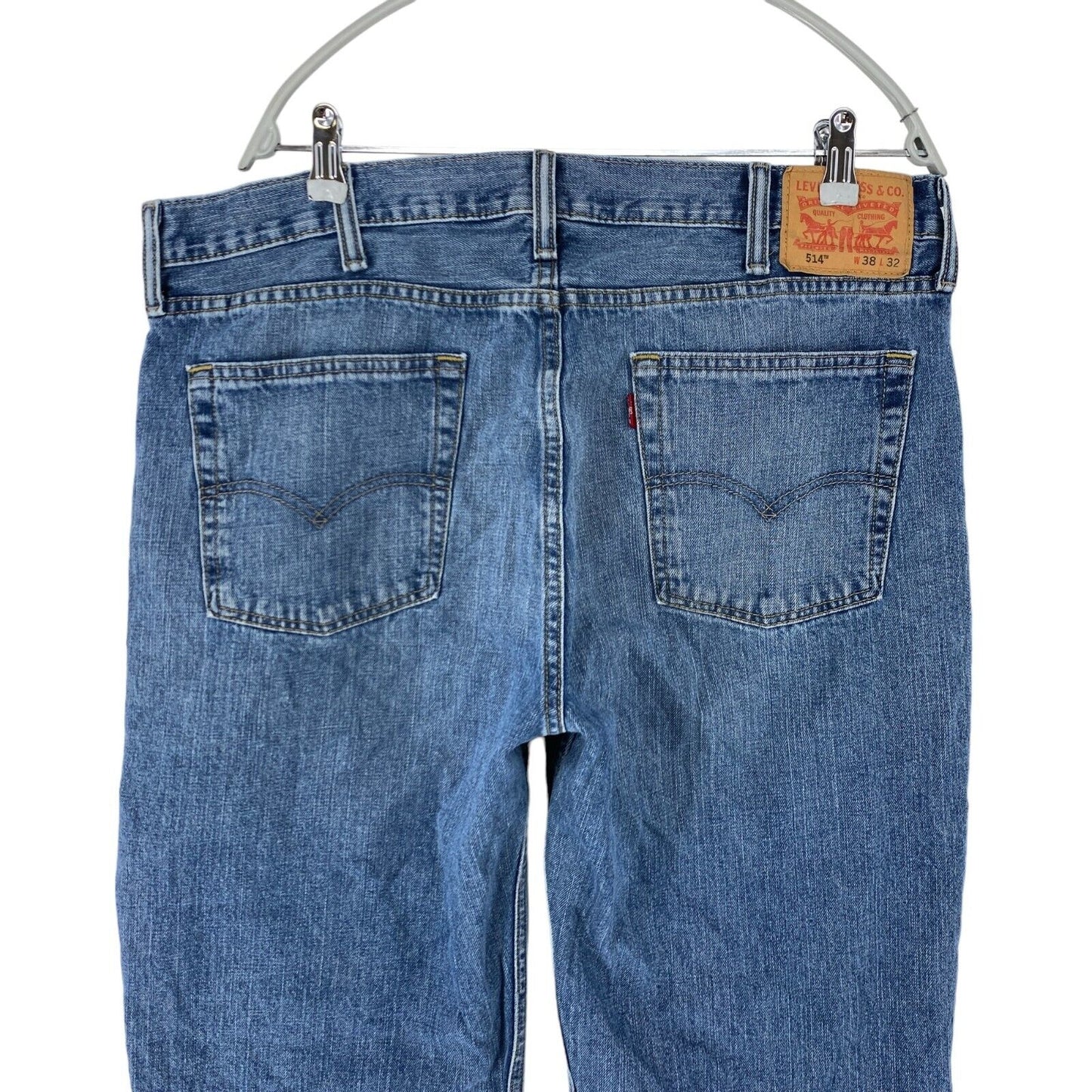 Levi's 514 Jeans in normaler gerader Passform, Blau, W38 L32