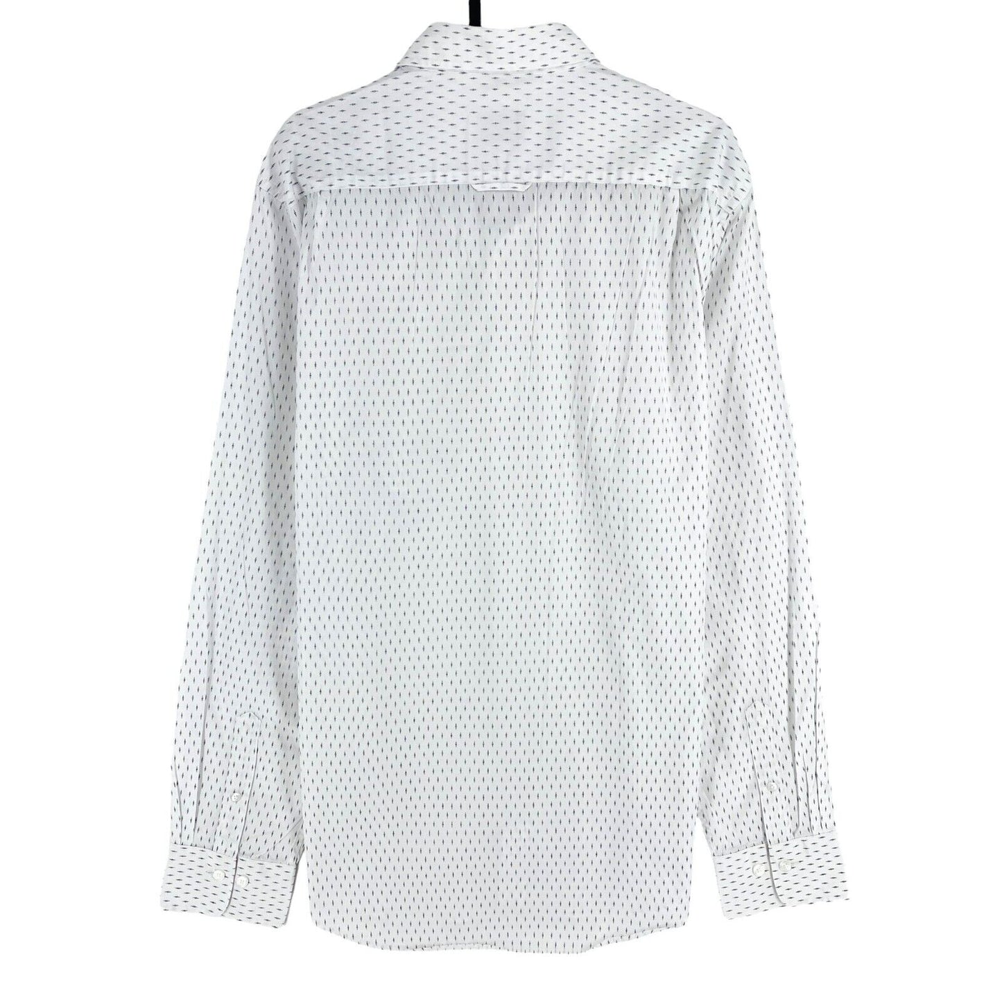 GANT Men White Slim Fit Poplin Long Sleeves Shirt Size XL 43/44 17.5