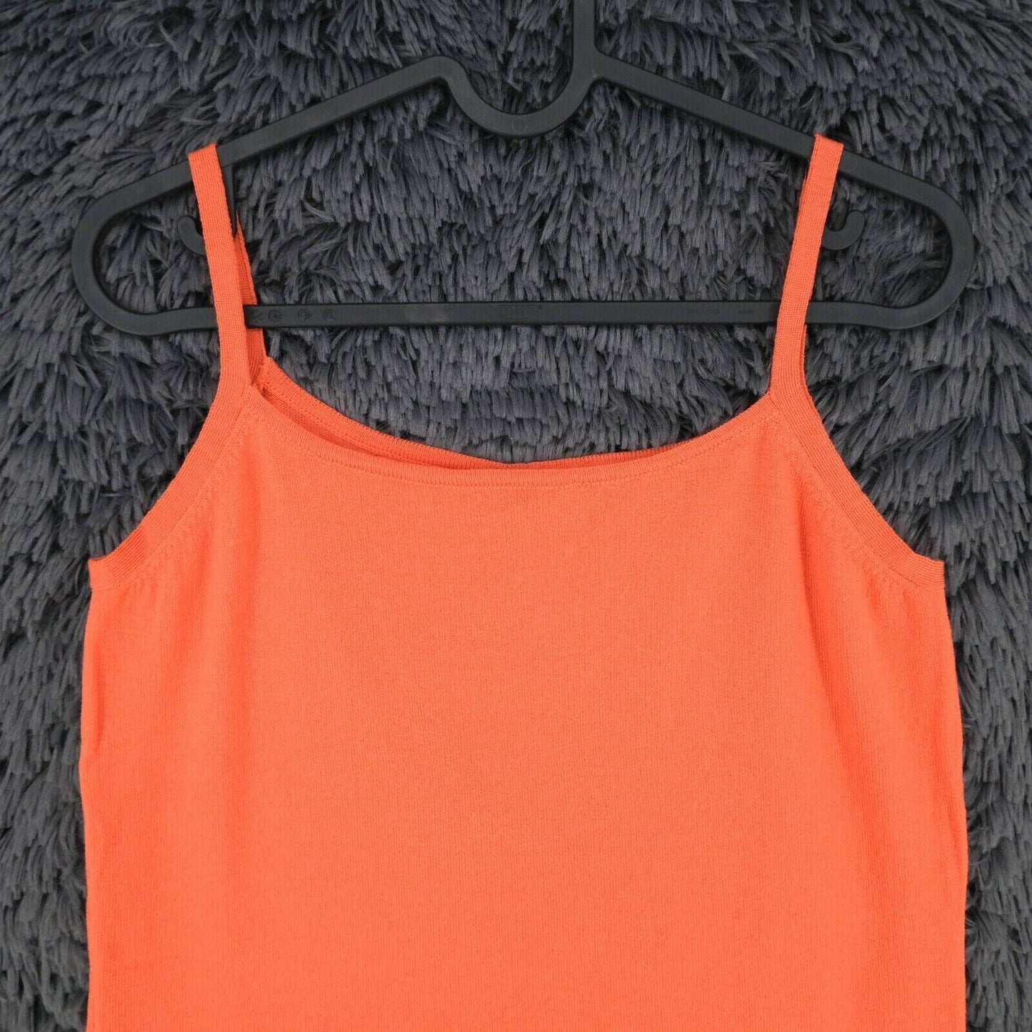 LANEROSSI Orange 100% Merino Wool Tank Top Size 2 - M