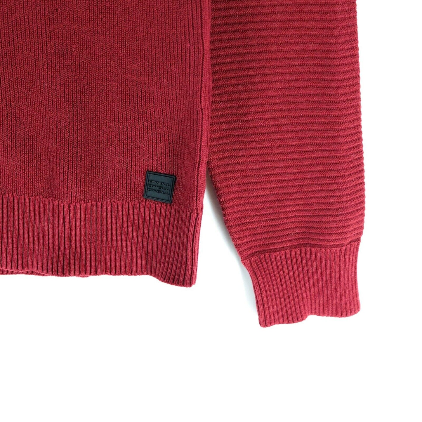 O'NEILL LM CREW KNIT LS Haute Red Crew Neck Sweater Jumper Size M