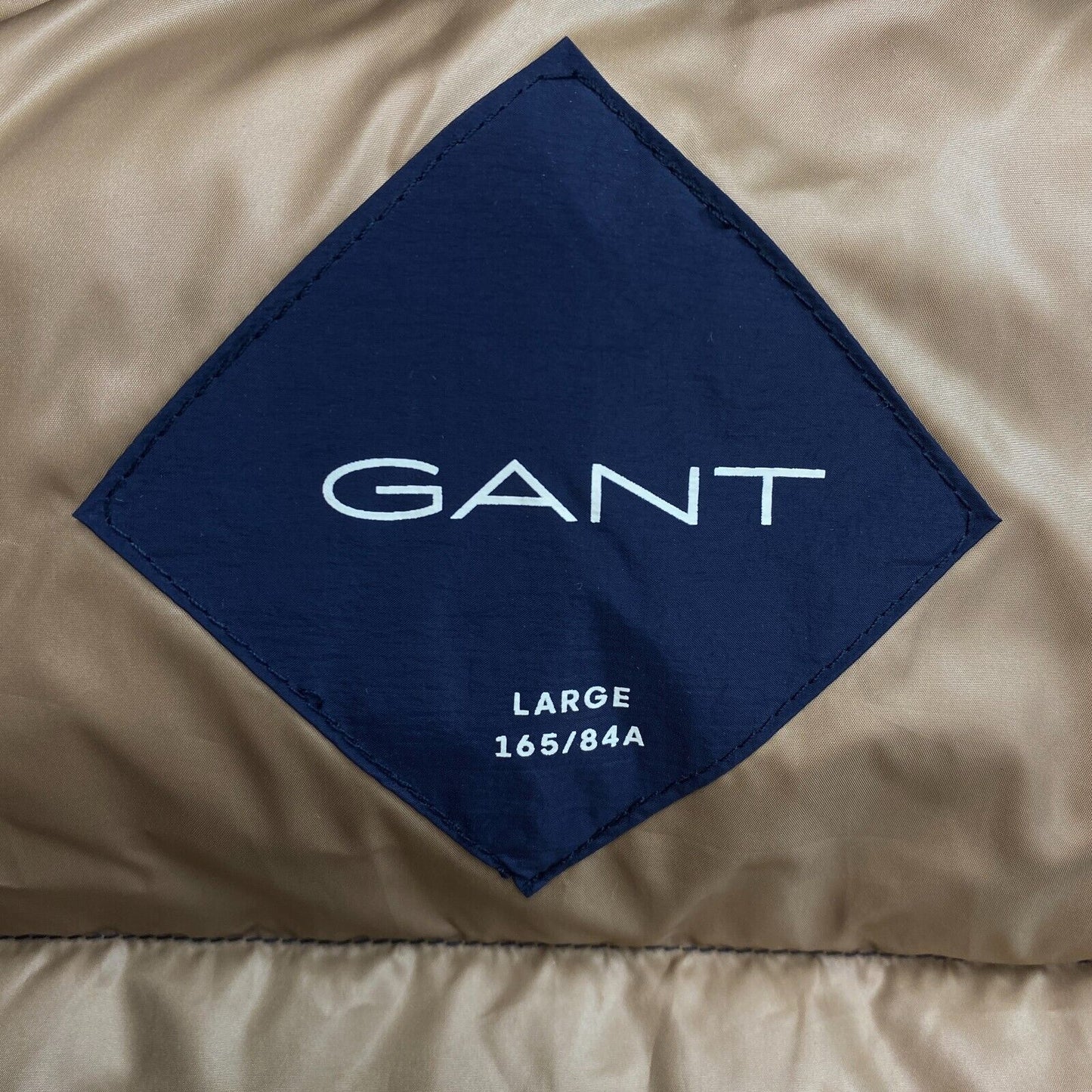 GANT Bleu Marine Mi-longueur Doudoune à capuche Taille L