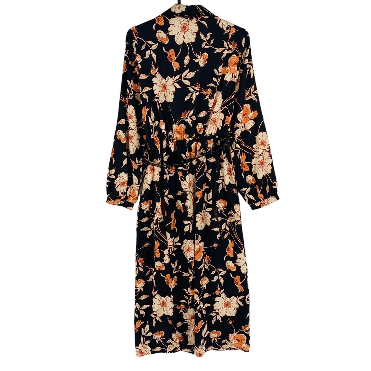 RINASCIMENTO Women Black Floral Long Sleeves Dress Size XS