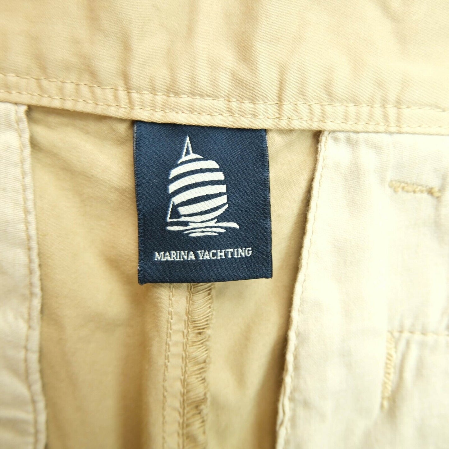 MARINA YACHTING Light Brown Chino Pants Trousers Size 42