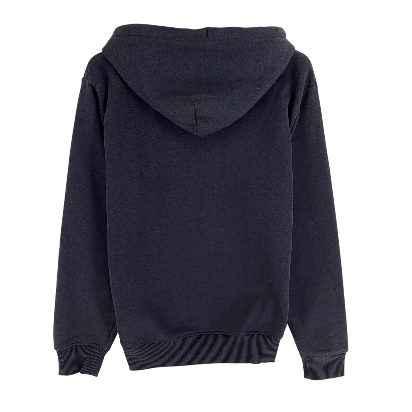 GANT Women Navy Blue Banner Shield Hoodie Sweater Jumper Size M