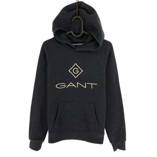 GANT Pull à capuche bleu marine Lock Up pour garçon Taille 13-14 ans 158/164 cm