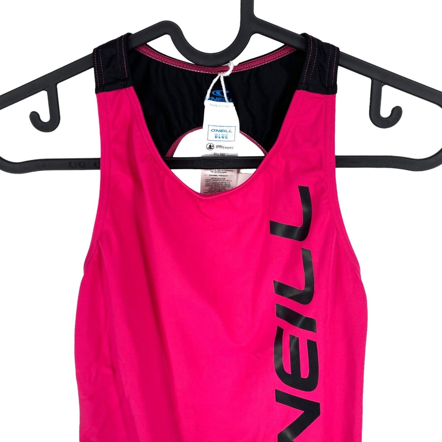 O`Neill BLUE Girls Pink Swimwear One Piece Swimsuit Size 152 cm 12 Years