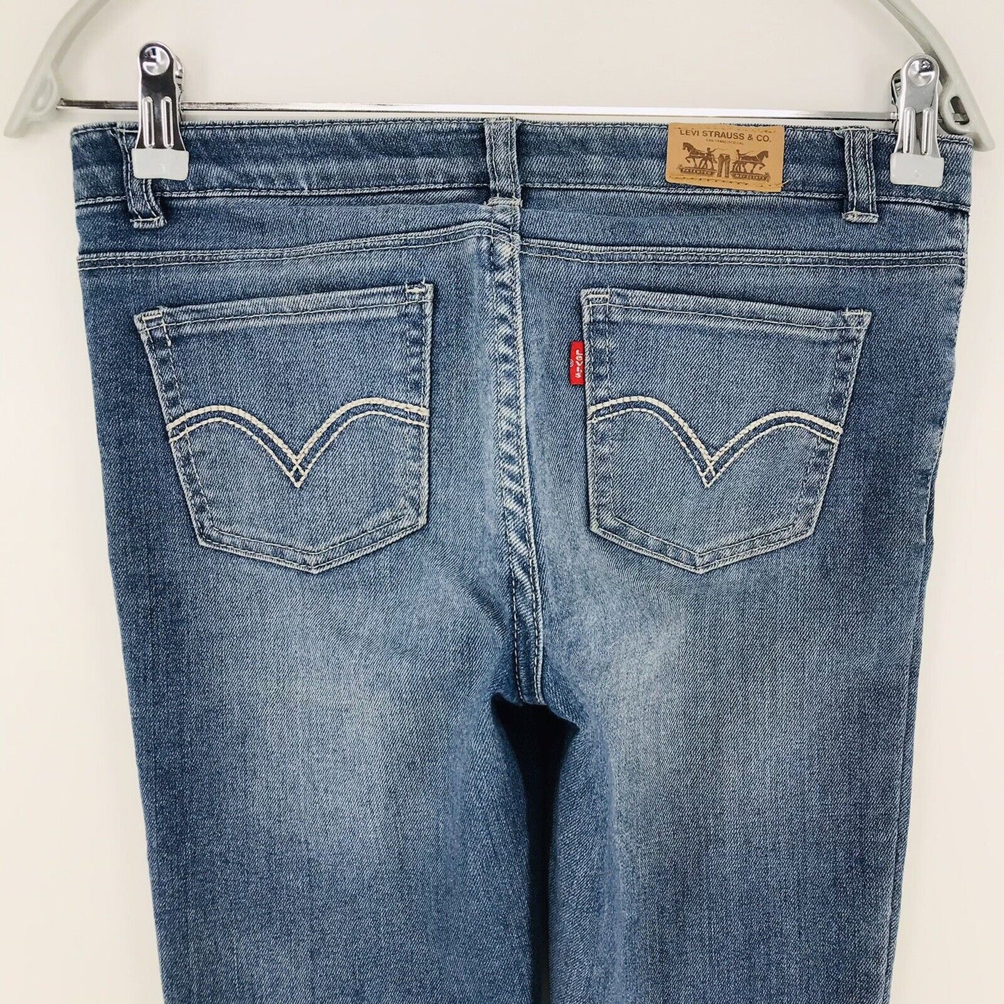 Vintage Levi's Women Blue Stretch Skinny Fit Legging Jeans Size 14 Reg / W28 L30