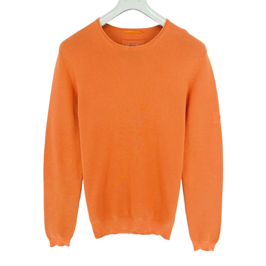 Camel Active Orange Crew Neck Jumper Pullover Size M