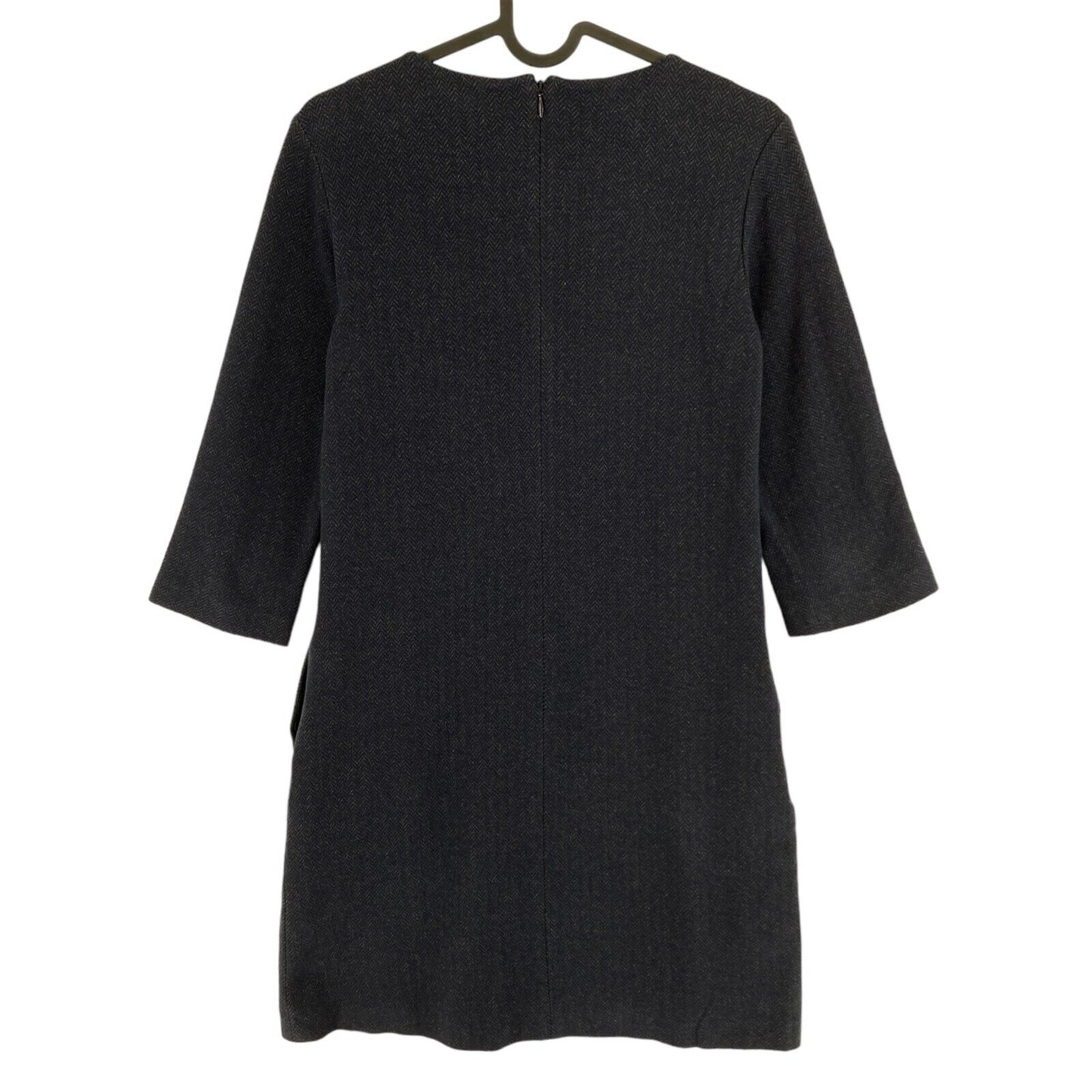 GANT Navy Blue Crew Neck Half Sleeves Dress Size EU 34 UK 8 US 4