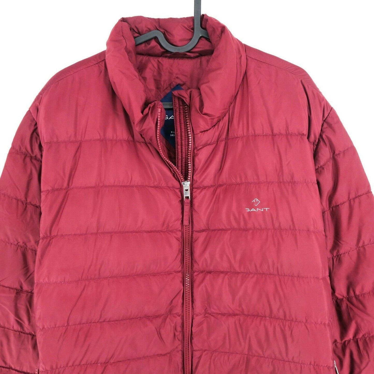 GANT Dunkelrot Leichte Daunenjacke Mantel Größe XL