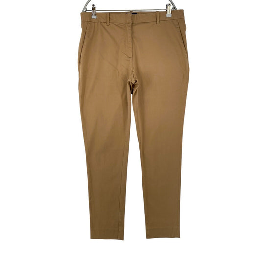 GANT Women Brown Slim Fit Chino Trousers Size EUR 44 UK 16 US 14 W34