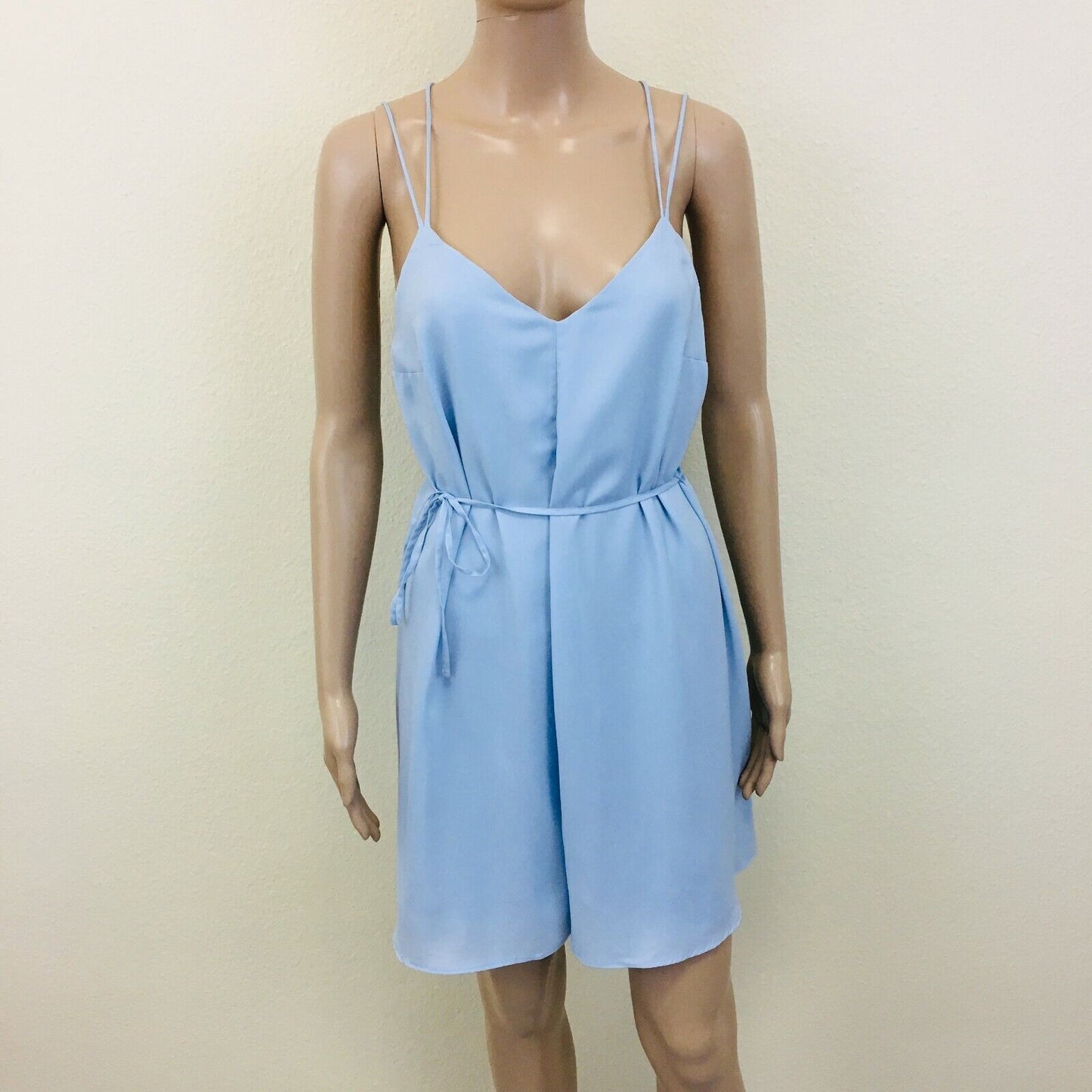 Bershka Blue Short Overalls Dress Size M