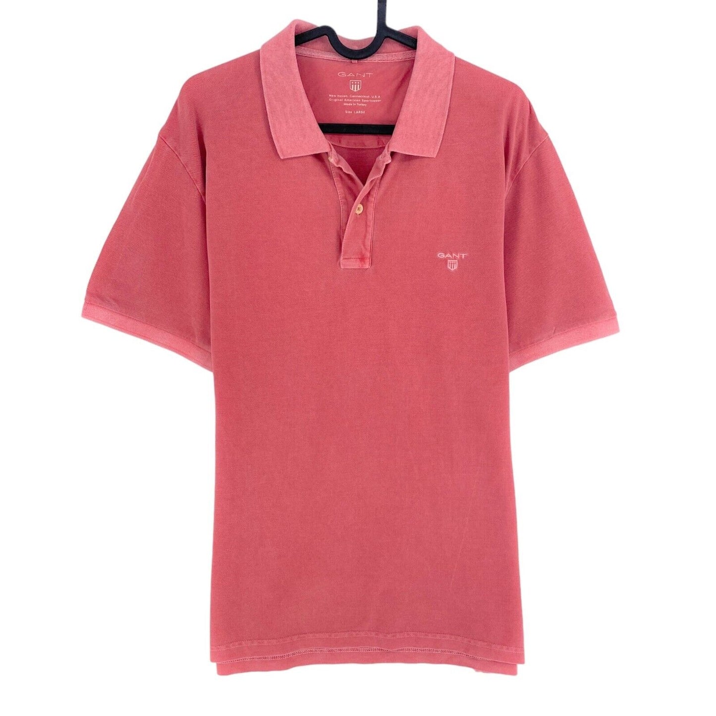 Polo GANT Pink Sun Faded Pique Rugger Taille L