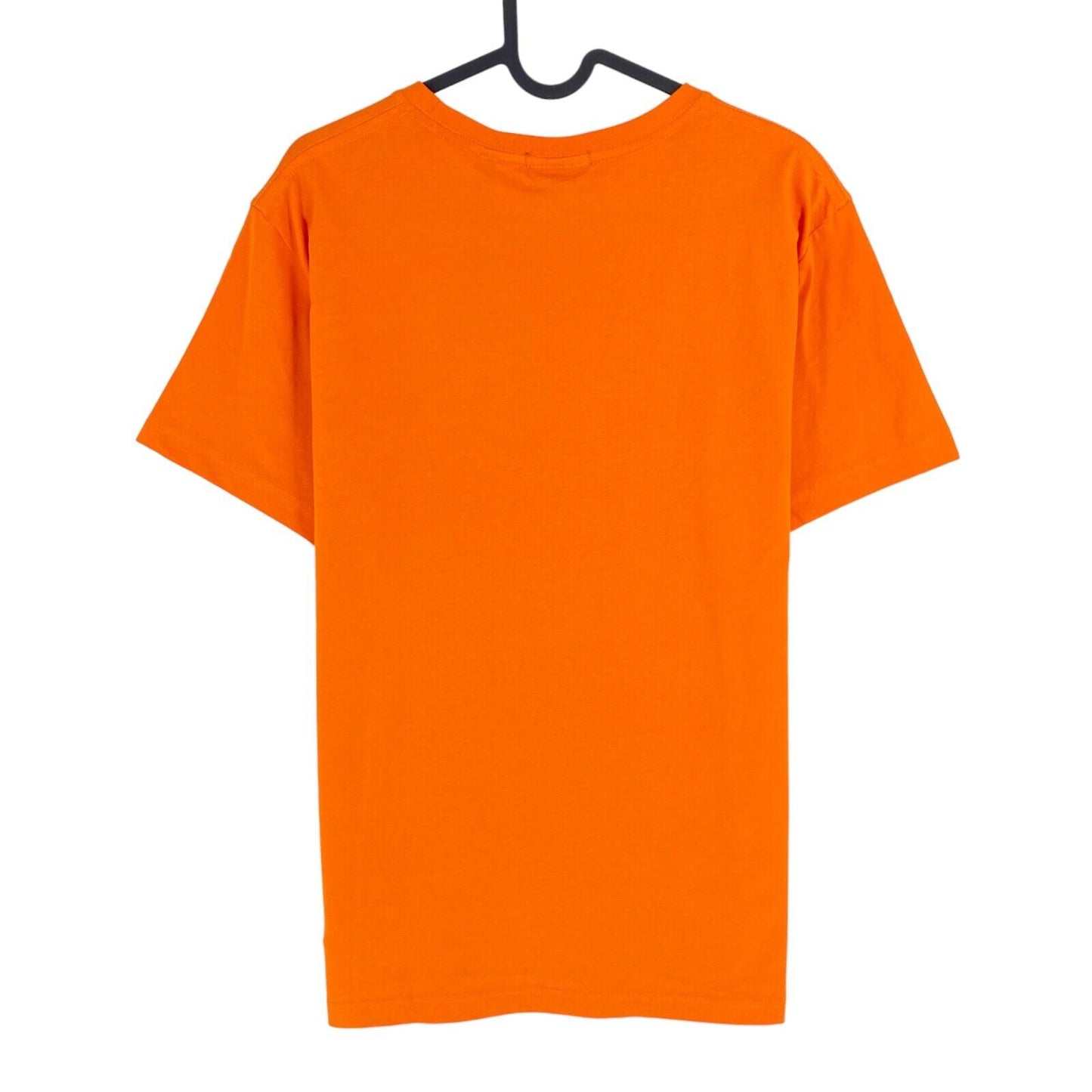 GANT Men Orange Original Slim Fit Crew Neck Short Sleeves T-Shirt Size L