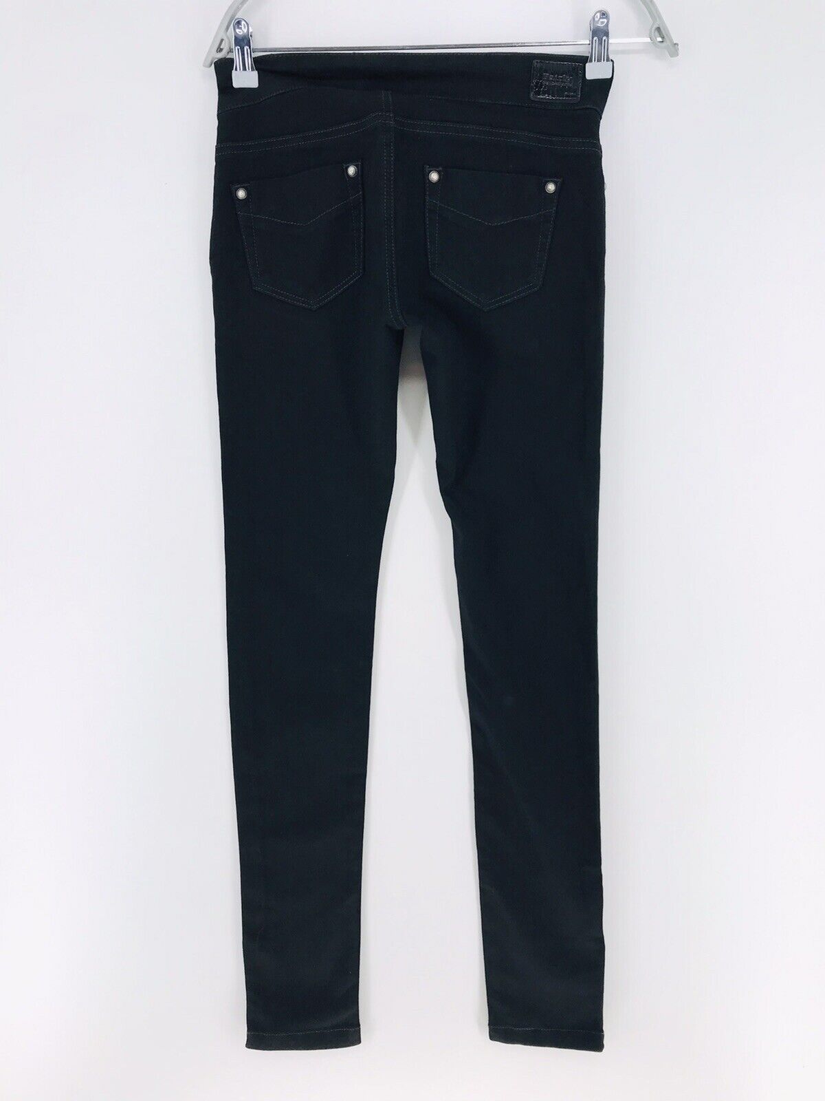 RRP €129 FAIRLY Women Black Stretch Skinny Fit Jeans Size W26