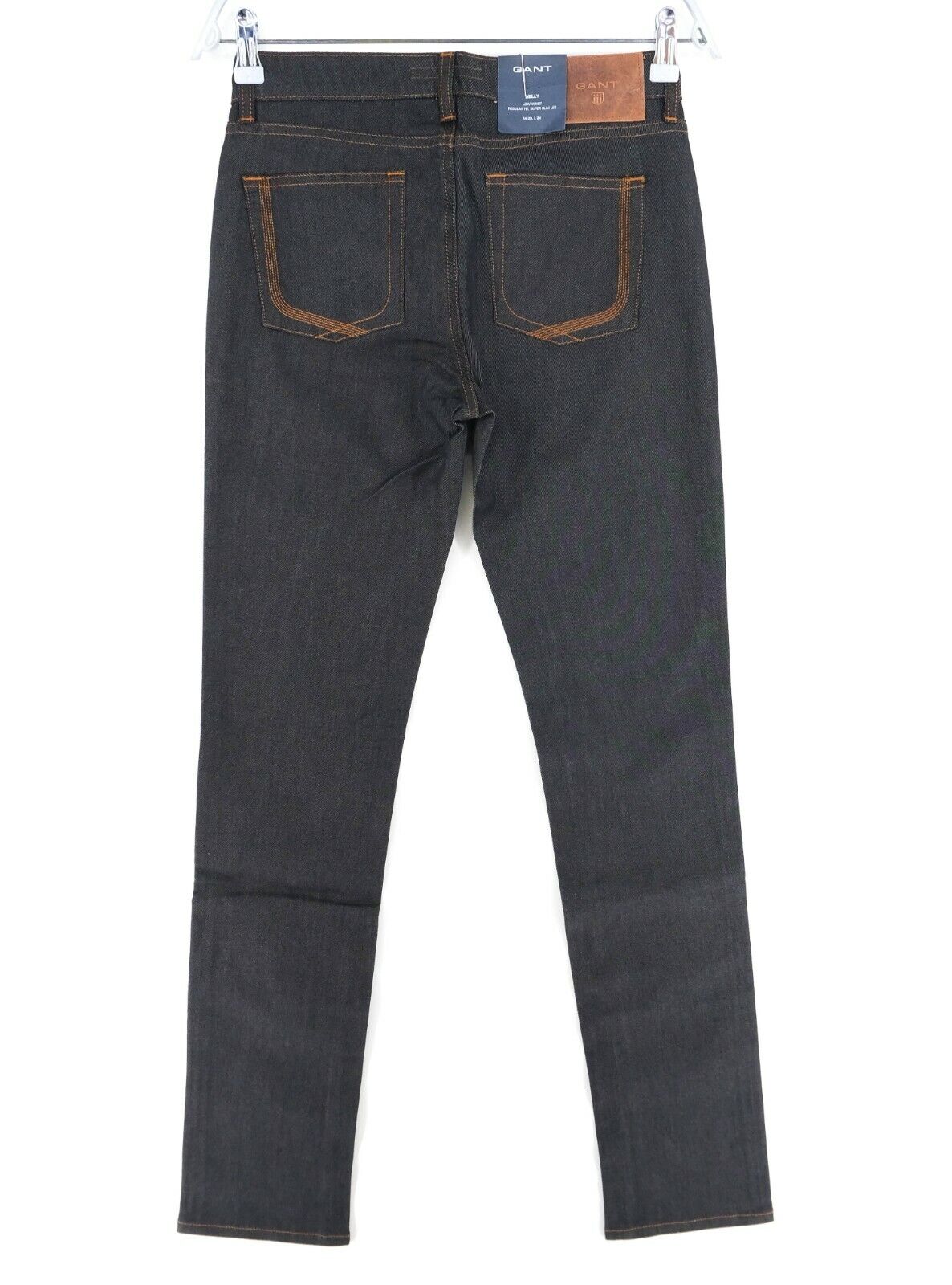 GANT Jeans „Nelly“ in klassischem Denim mit schmalem Bein, Dunkelgrau, Größe W26 L34