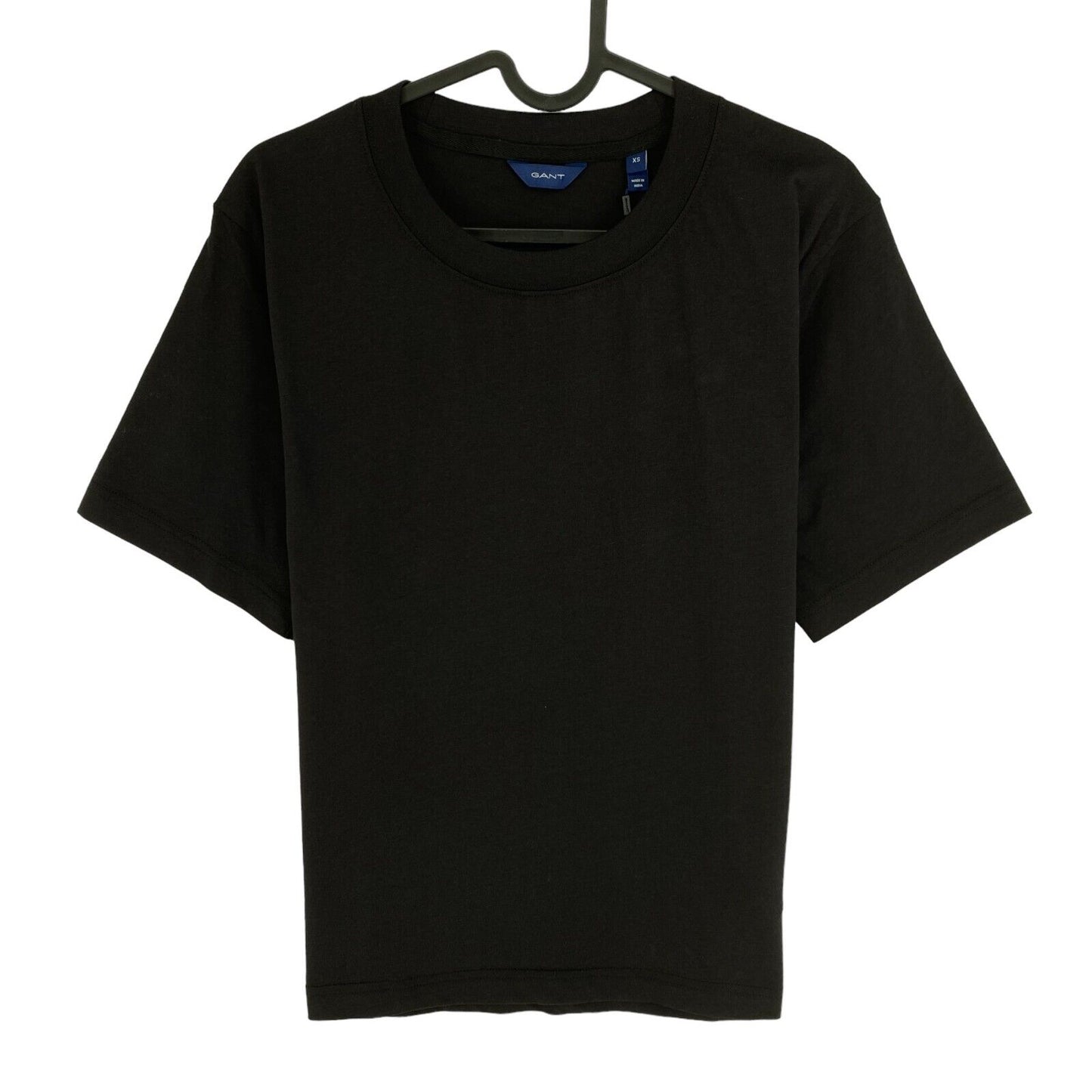 GANT Black Crew Neck T Shirt Size XS