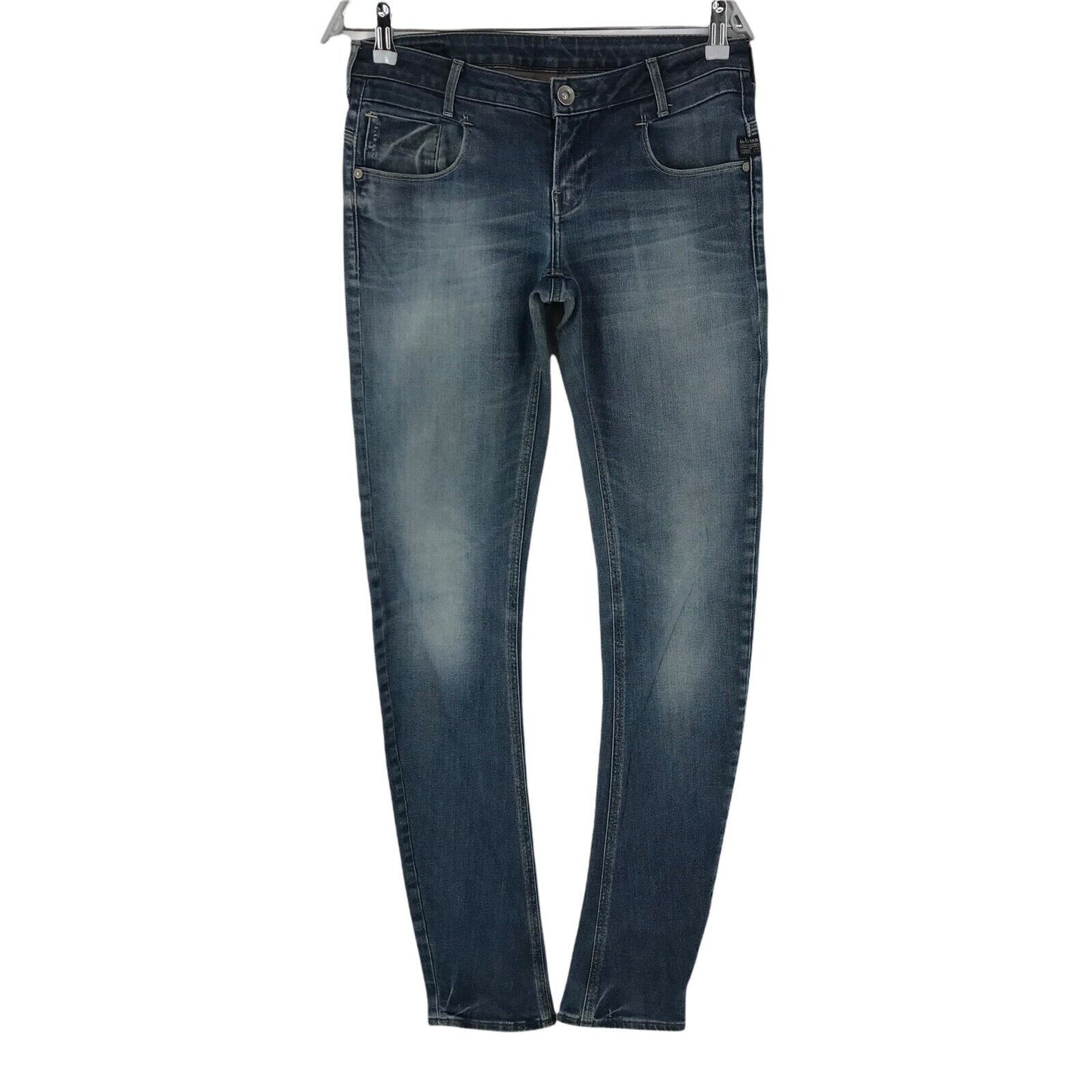 G-STAR RAW NEW RADAR Damen Jeans in Skinny-Passform, Blau, Größe W28 L34