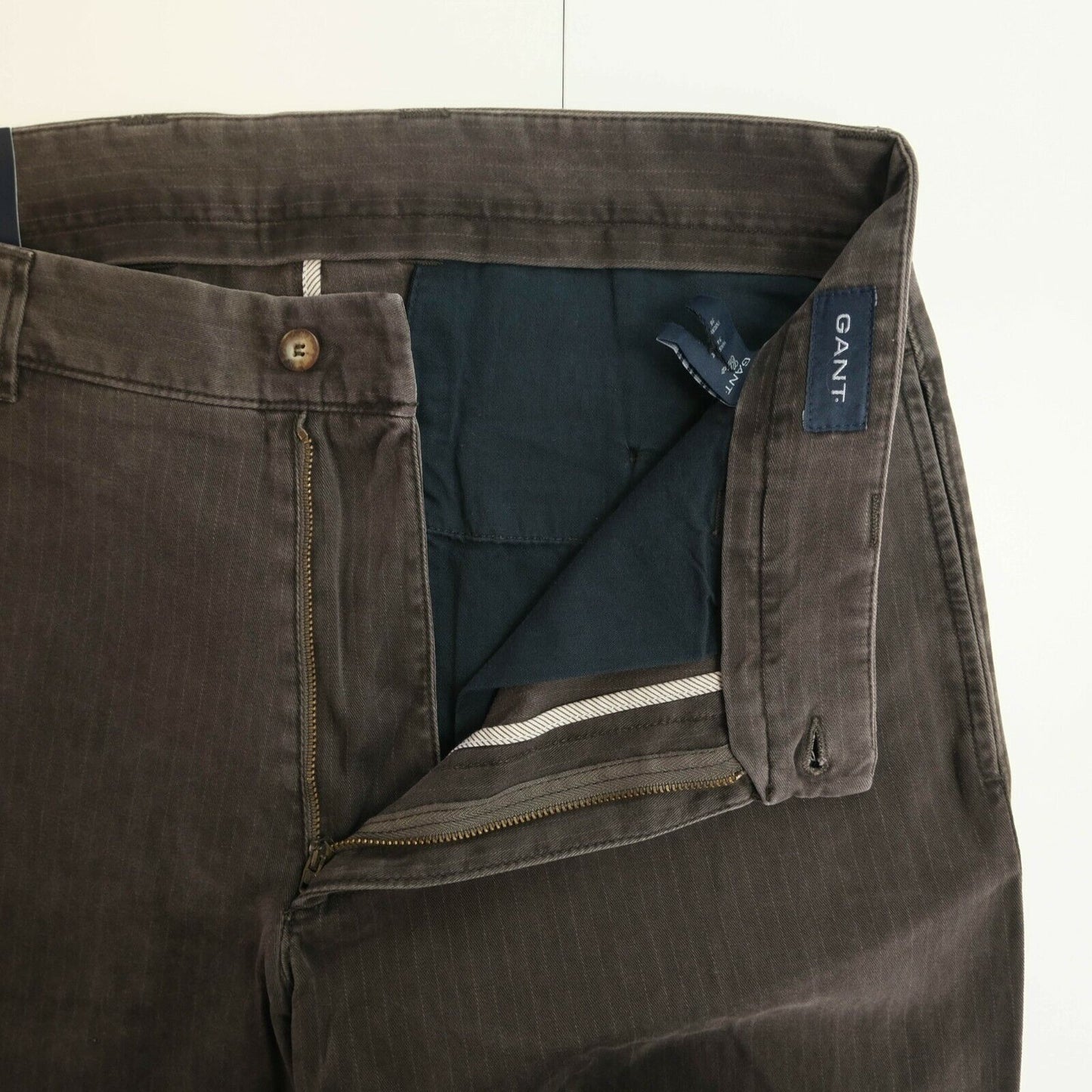 GANT Pantalon Chino Pa Pin Stripe Marron Pantalon W32 W33 W34 W35 L36