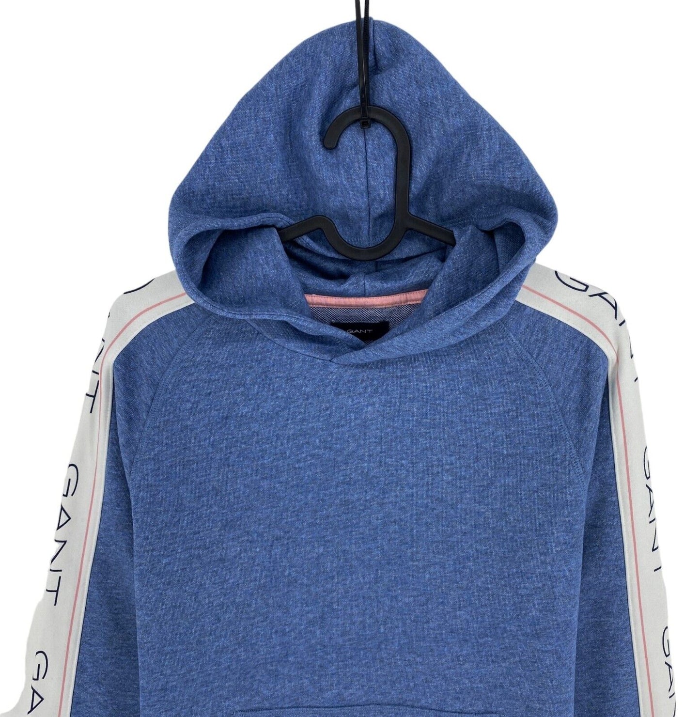 GANT Girls Blue Icon Long Sleeves Sweat Hoodie Dress Size 15 Years 170 cm