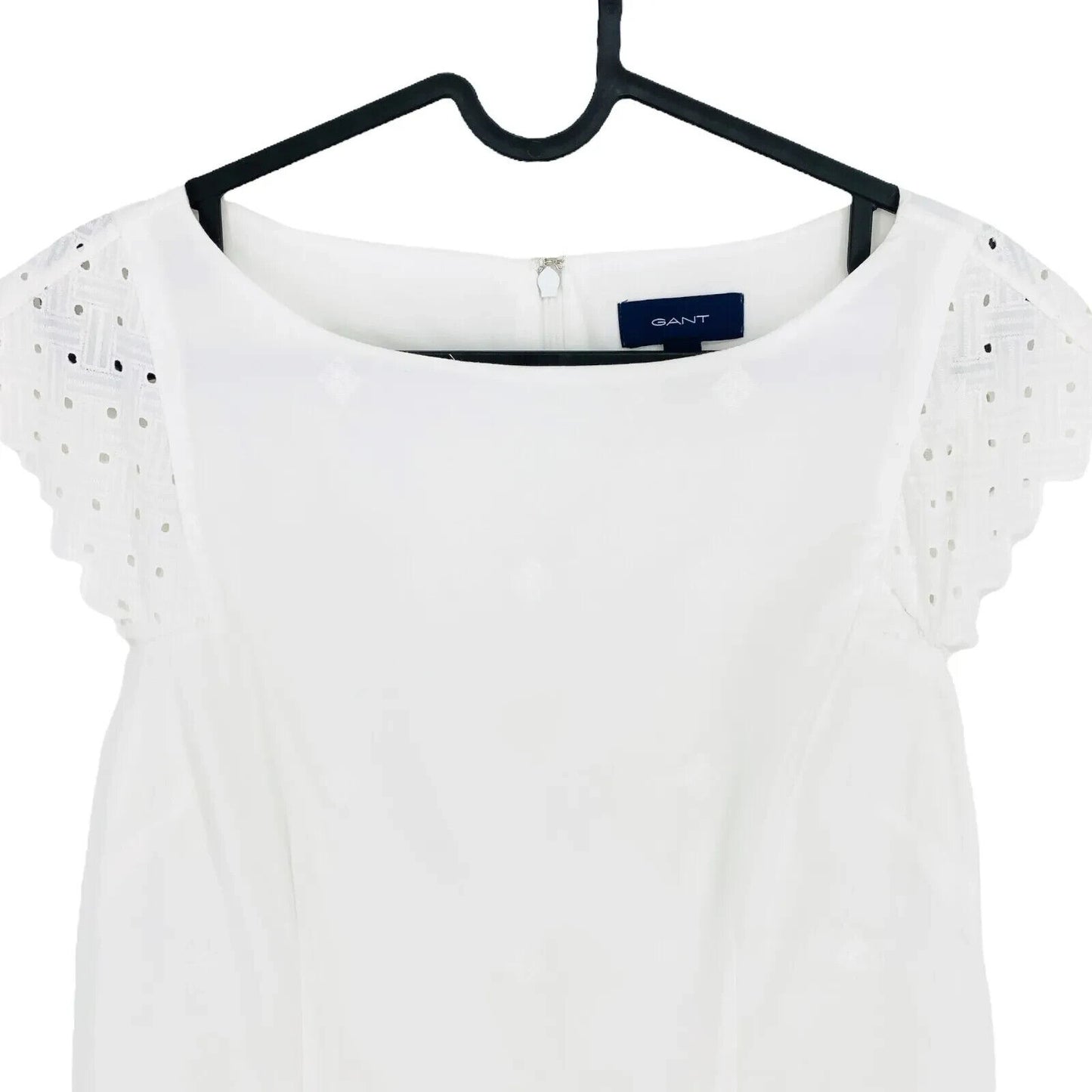 GANT White Broderie Anglaise Dress Size EU 36 UK 8 US 6