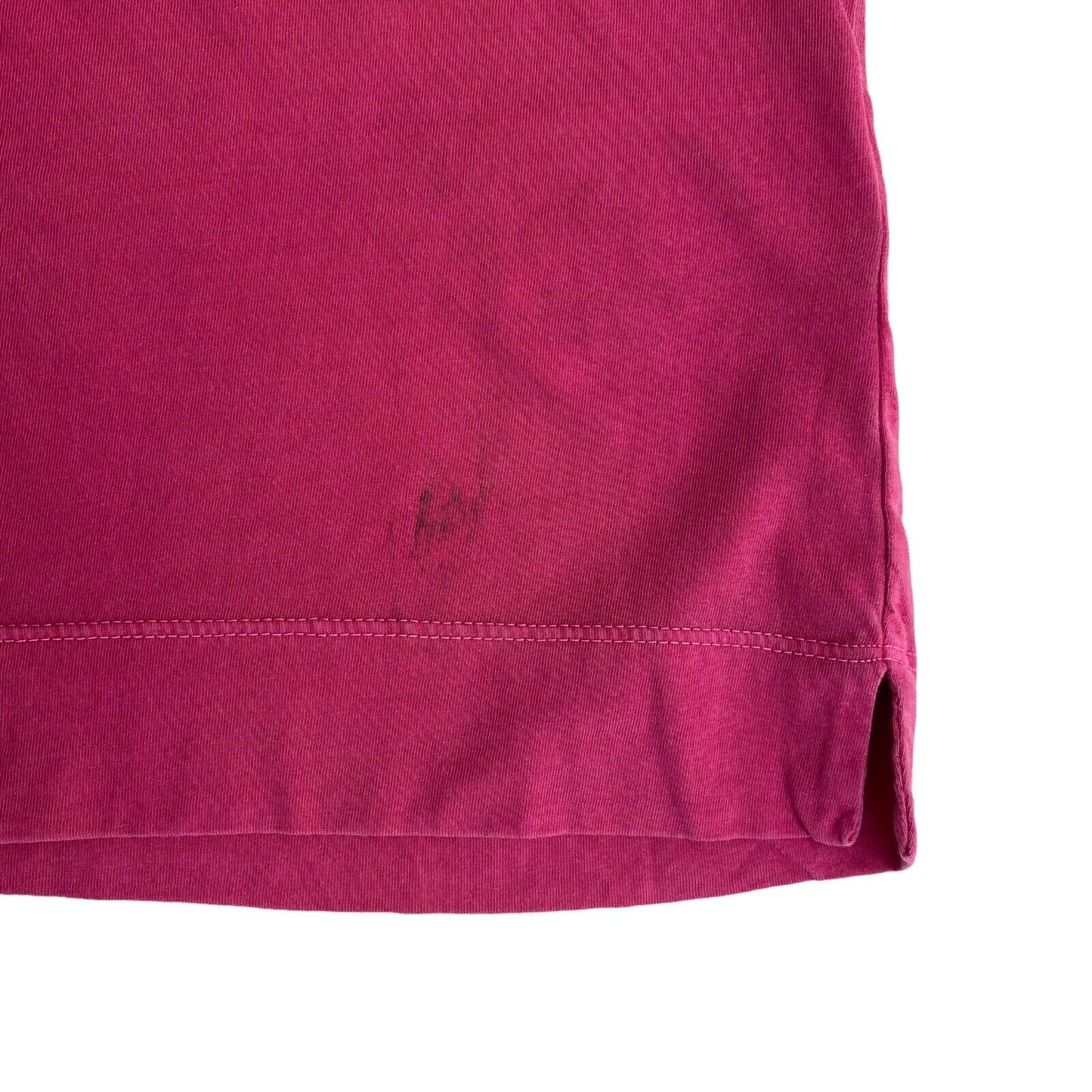 GANT Dark Pink Sun Faded V Neck T-Shirt Top Size XS