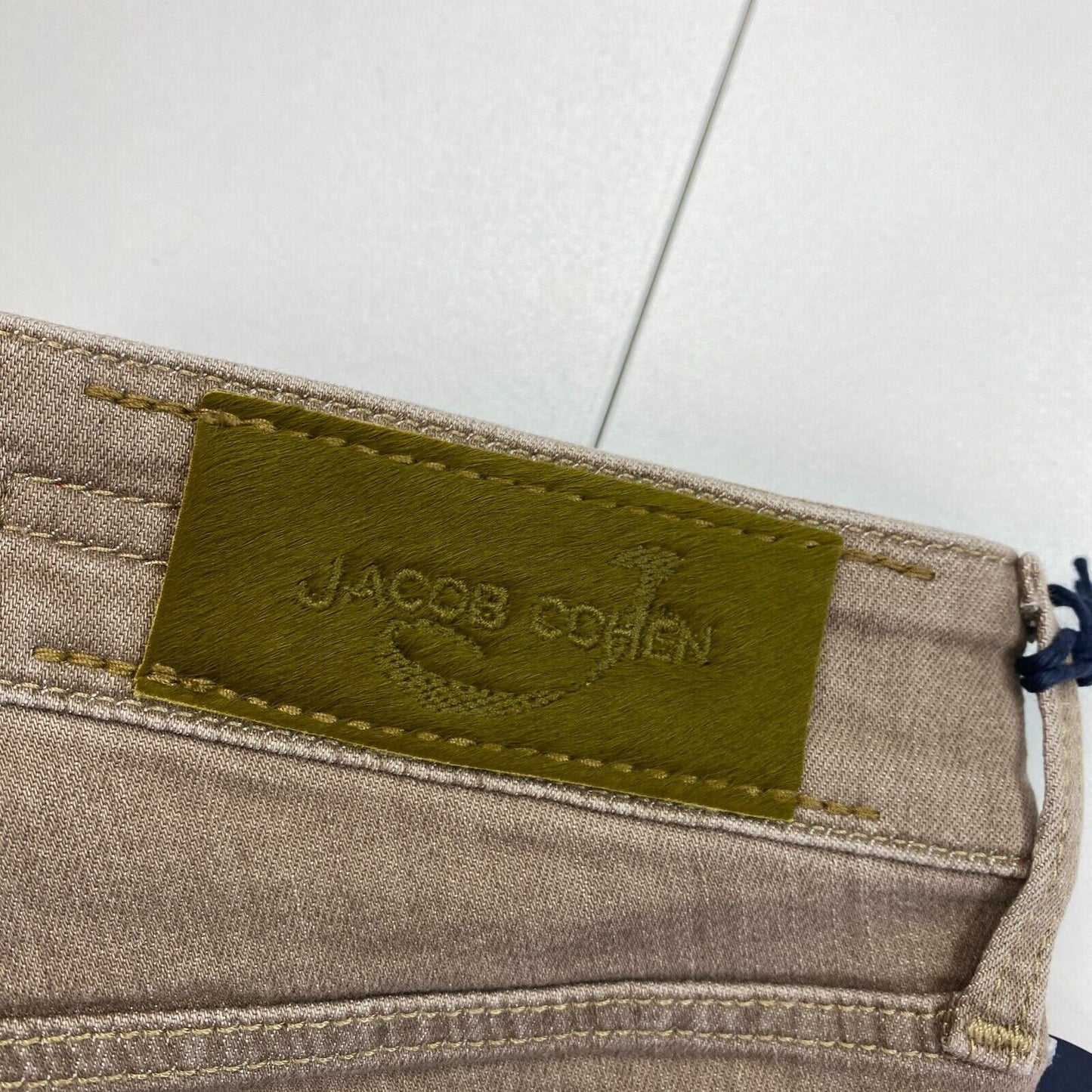 JACOB COHEN Women JOCELYN Brown Slim Fit Jeans Trousers W27 L32 Made In Italy