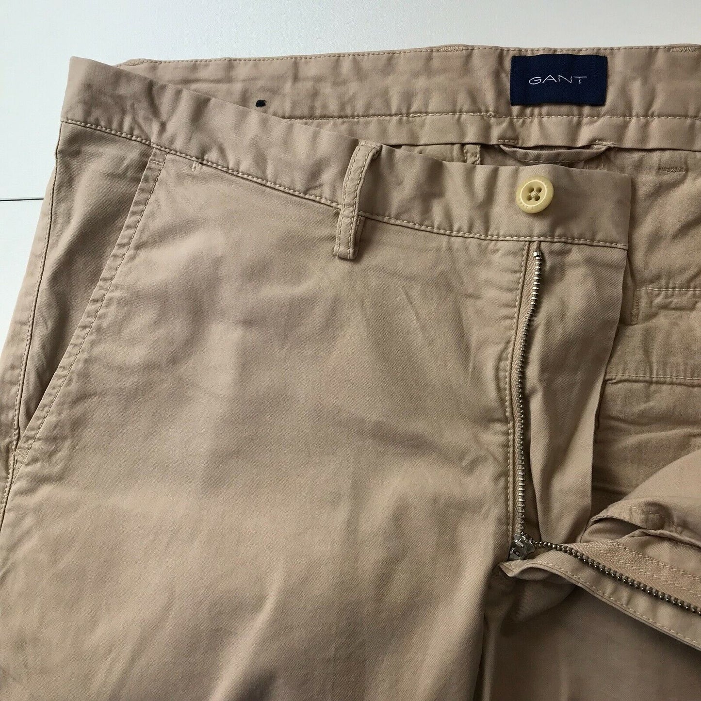 GANT Beige Chinohose Slim Fit Größe W35 L34