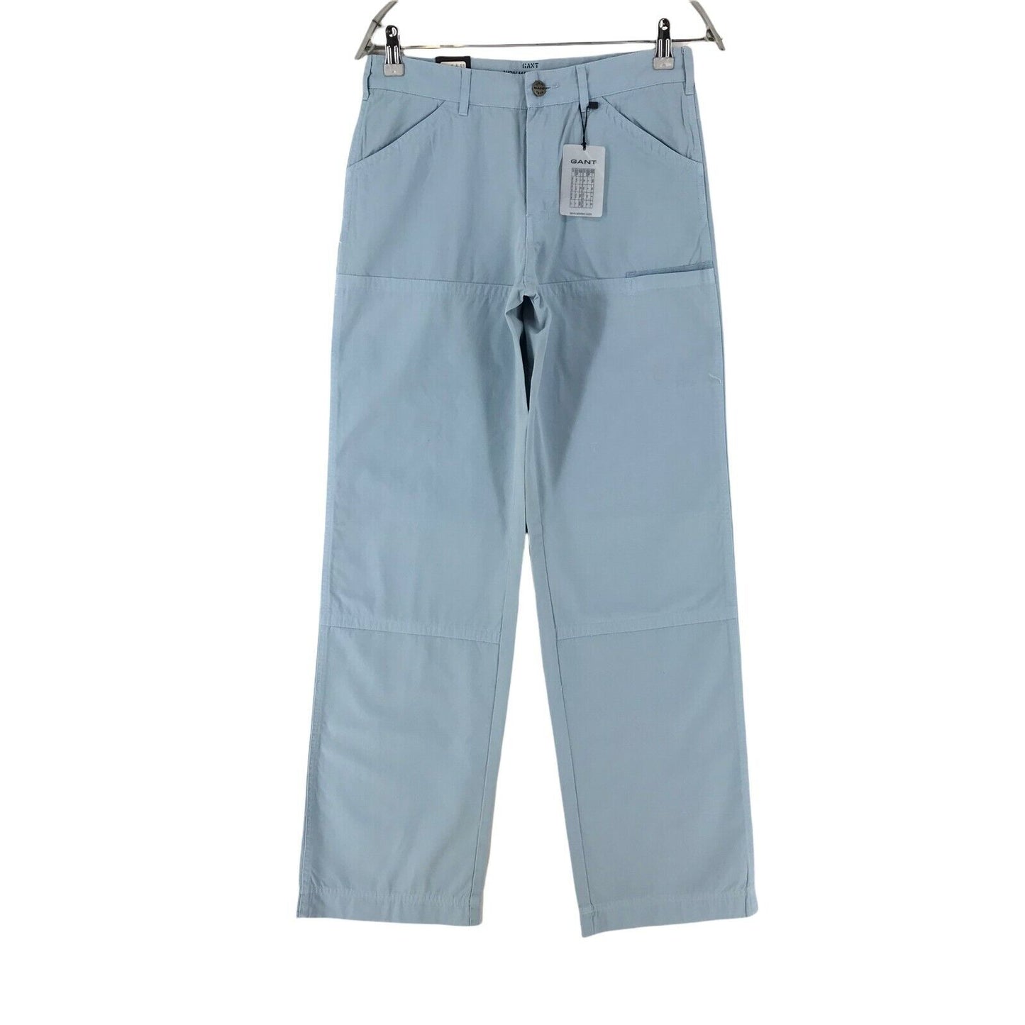 GANT Pantalon chino bleu Regular Straight Fit pour garçon taille XXXL 3XL 170 CM 15 ans