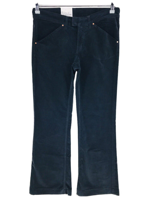 GANT Damen Hose, Bootcut-Passform, dunkelgrau, Größe W29