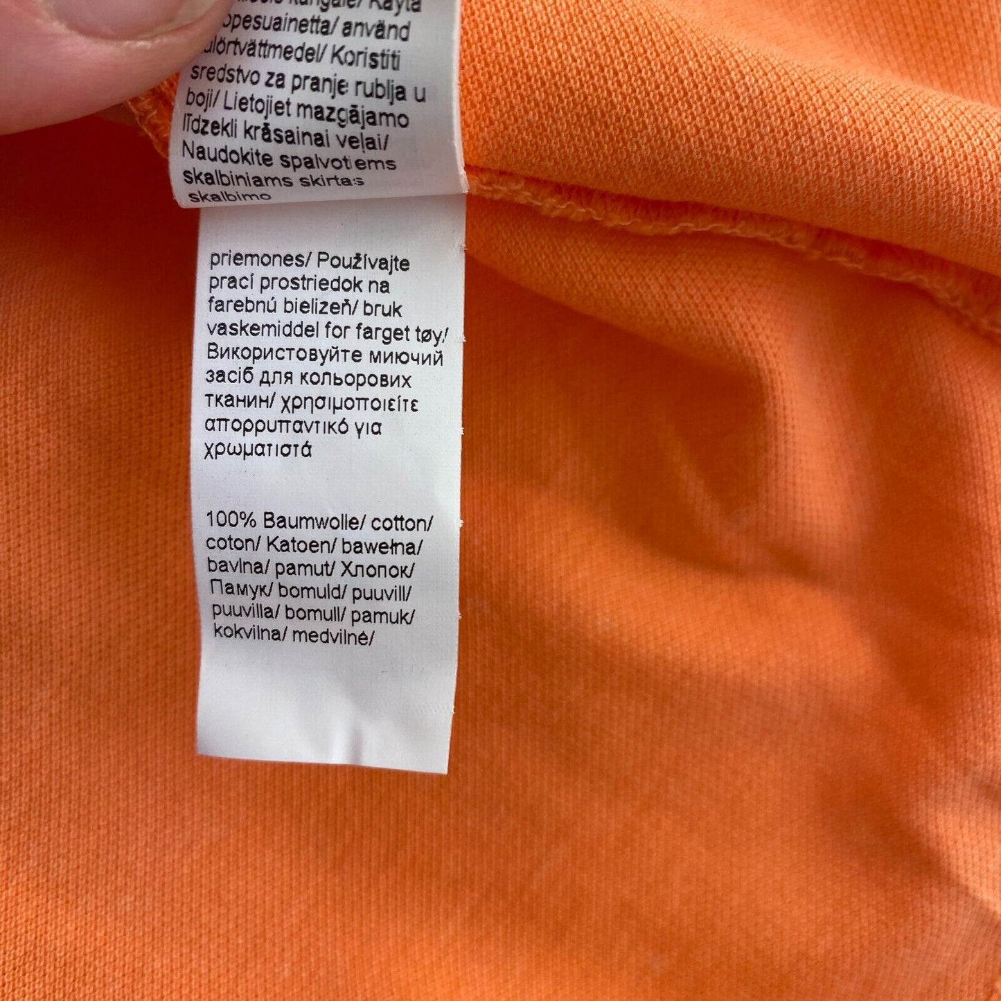 Camel Active Hellorange Piqué Poloshirt SS Größe L