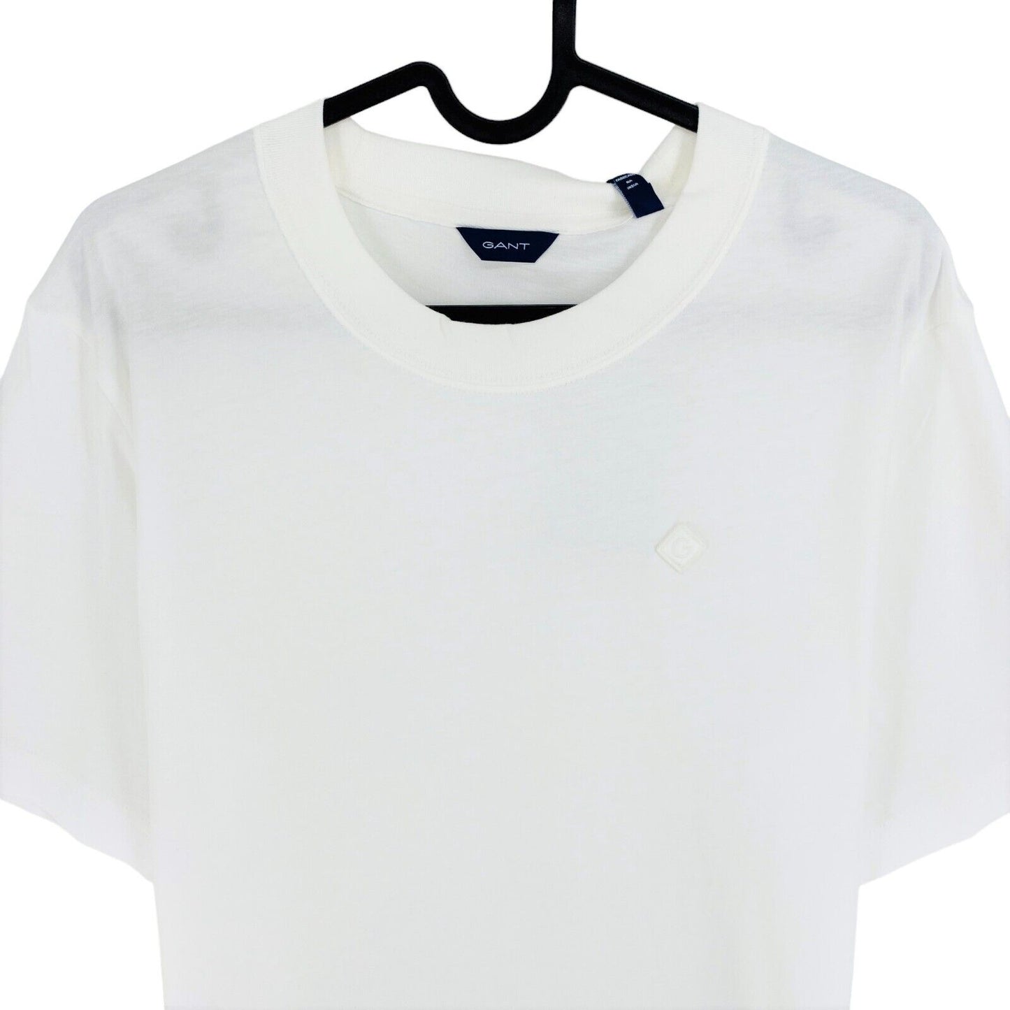 GANT White Icon G Essential Crew Neck T Shirt Size L