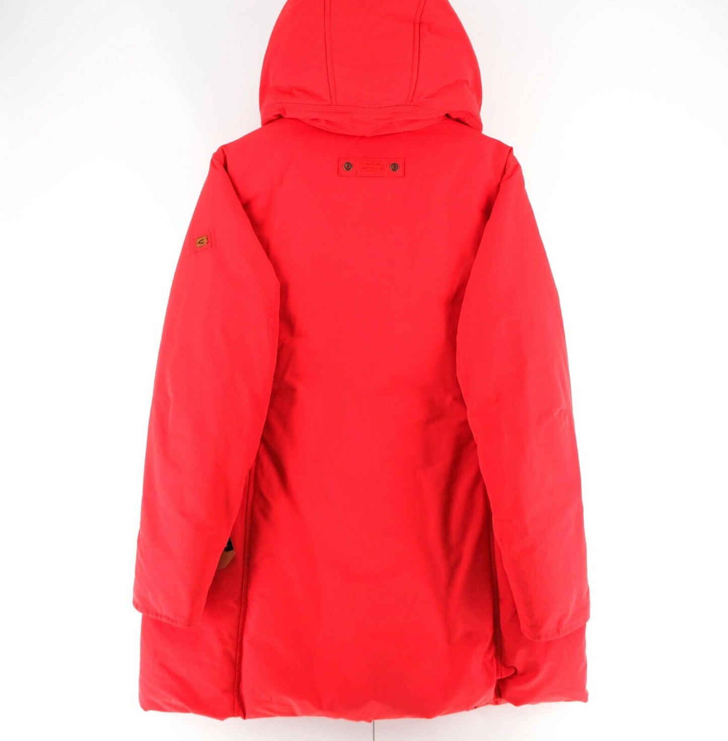 RRP €325 Camel Active Red Water Repellent Parka Jacket Size 44 / Small