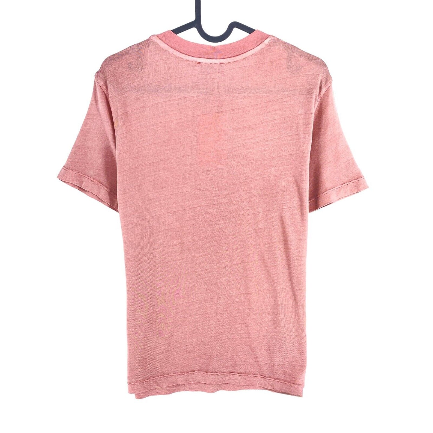 DIESEL Women Pink T-REG-E3 Crew Neck Short Sleeves T Shirt Size M