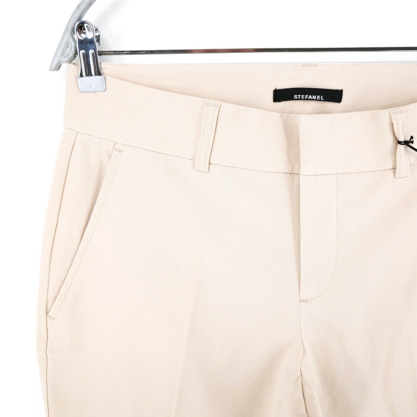 STEFANEL Pantalon Chino Beige Pantalon Taille EU 38 UK 10 US 8