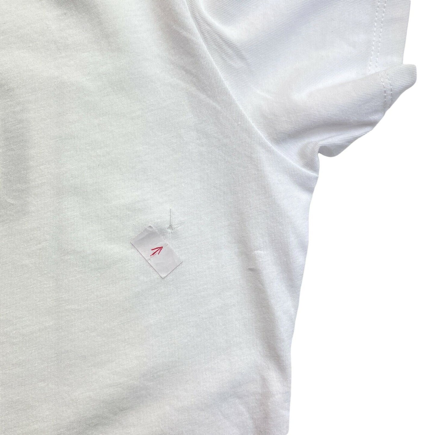 GANT White Logo Crew Neck T Shirt Size M