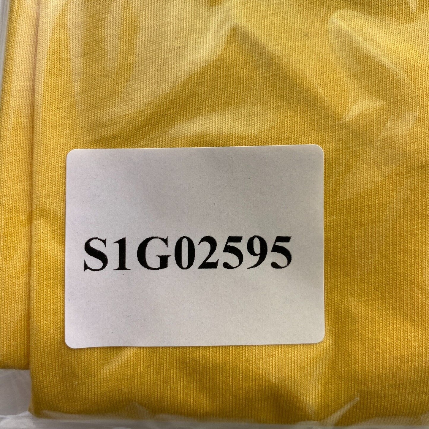 GANT Yellow Logo Crew Neck T Shirt Size M