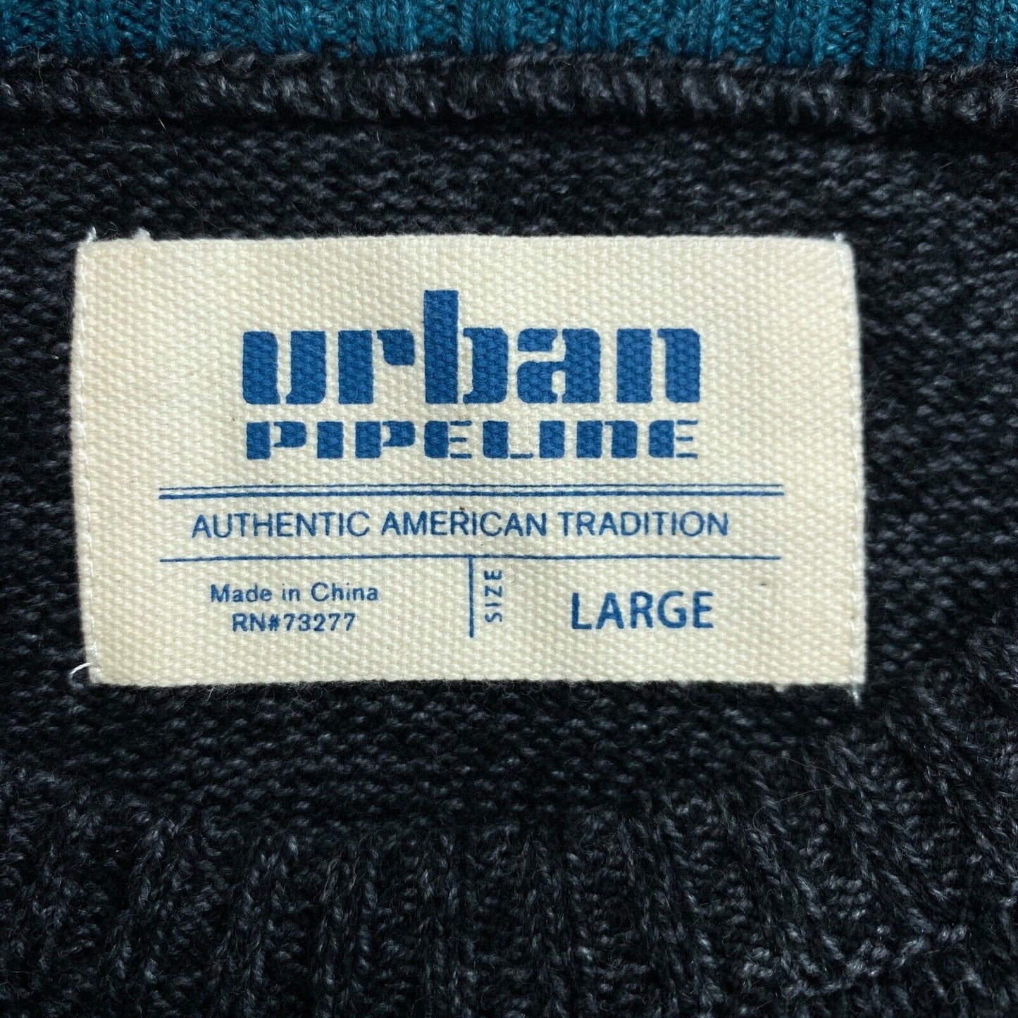 Urban Pipeline Grauer Wolf Pullover Größe L