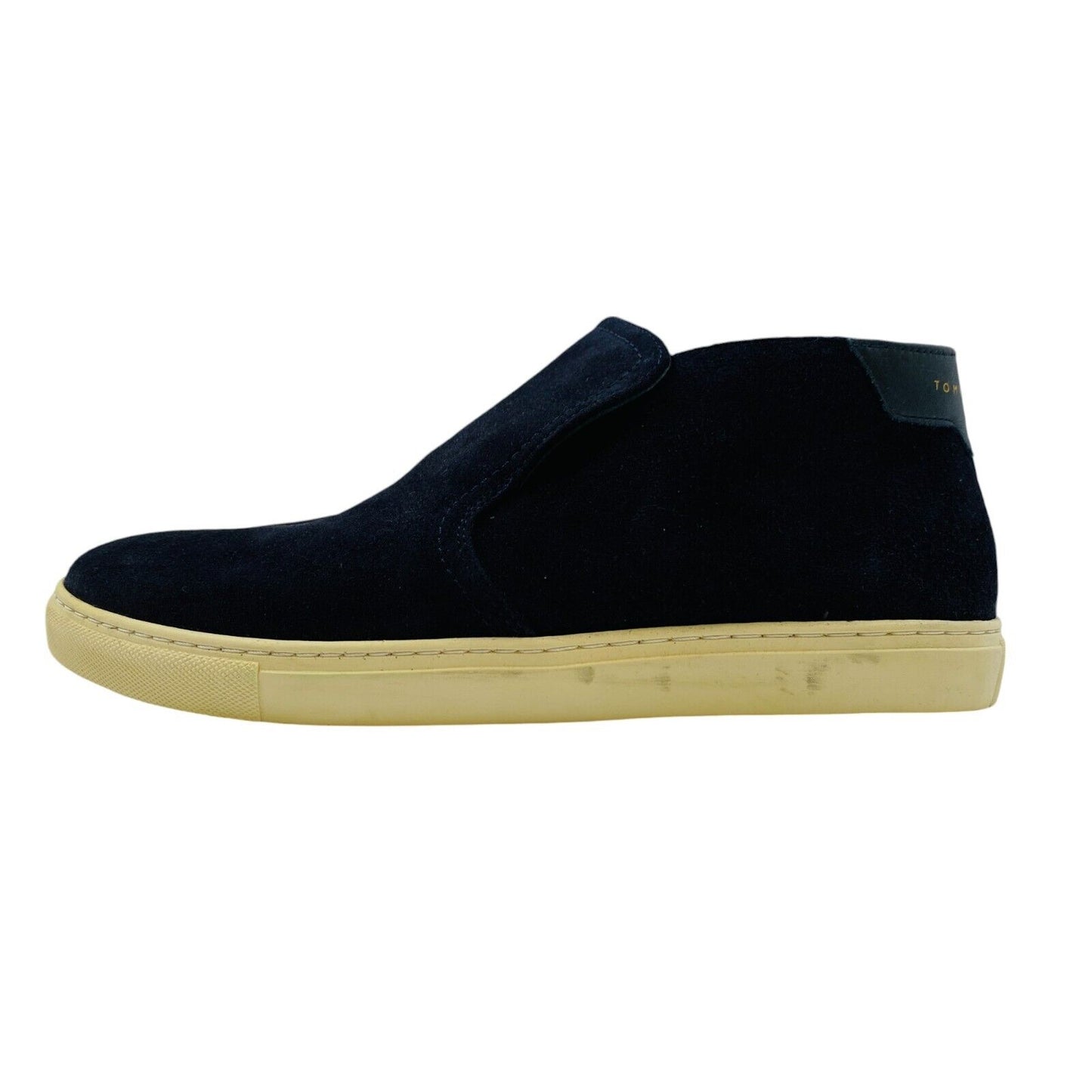 Tommy Hilfiger Mens Navy Blue Suede Leather Slip On Shoes EU 42 US 9 UK 8